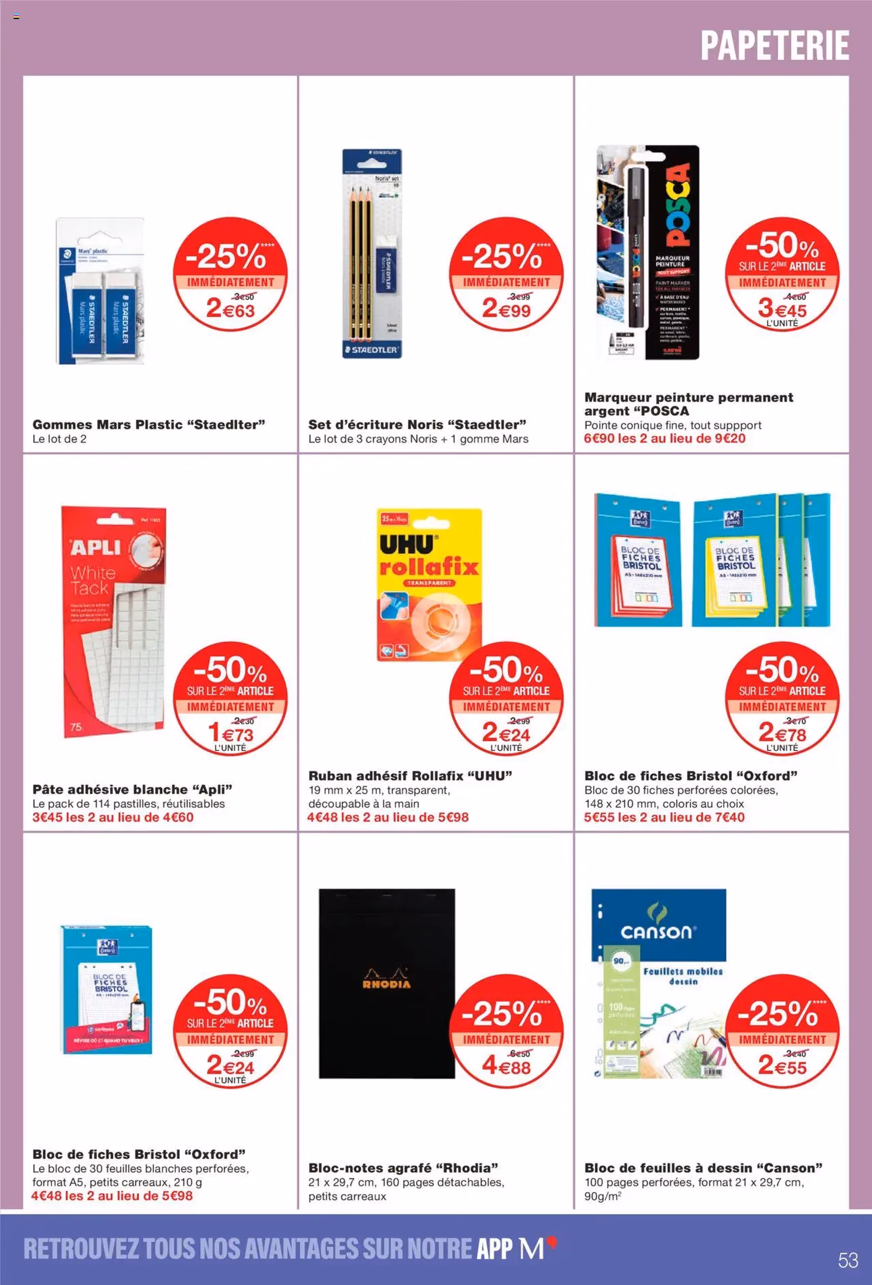 Monoprix catalogue - brochure valable à partir du 23/09/2025, page 53 sur 56 Monoprix catalogue - brochure valable à partir du 23/09/2025, page 53 sur 56