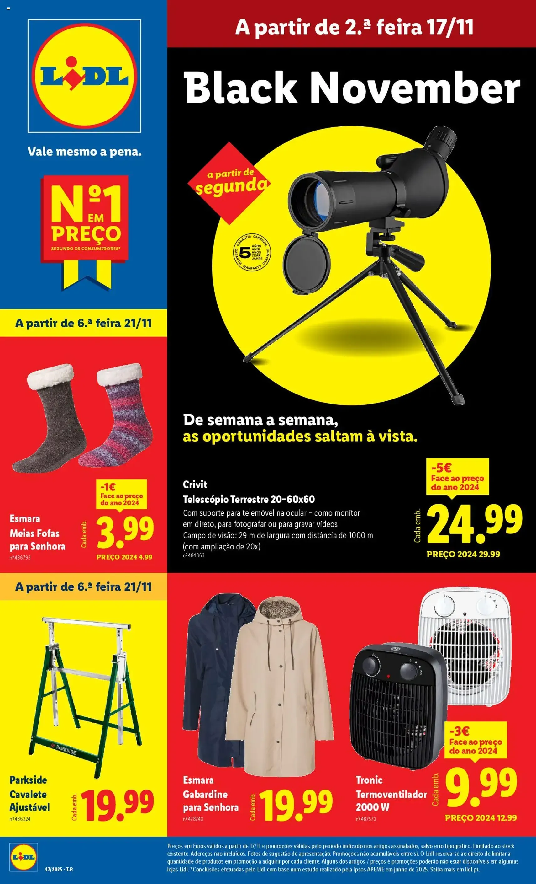Lidl Black Friday - folheto válido a partir de 17/11/2025 página 1 de 23