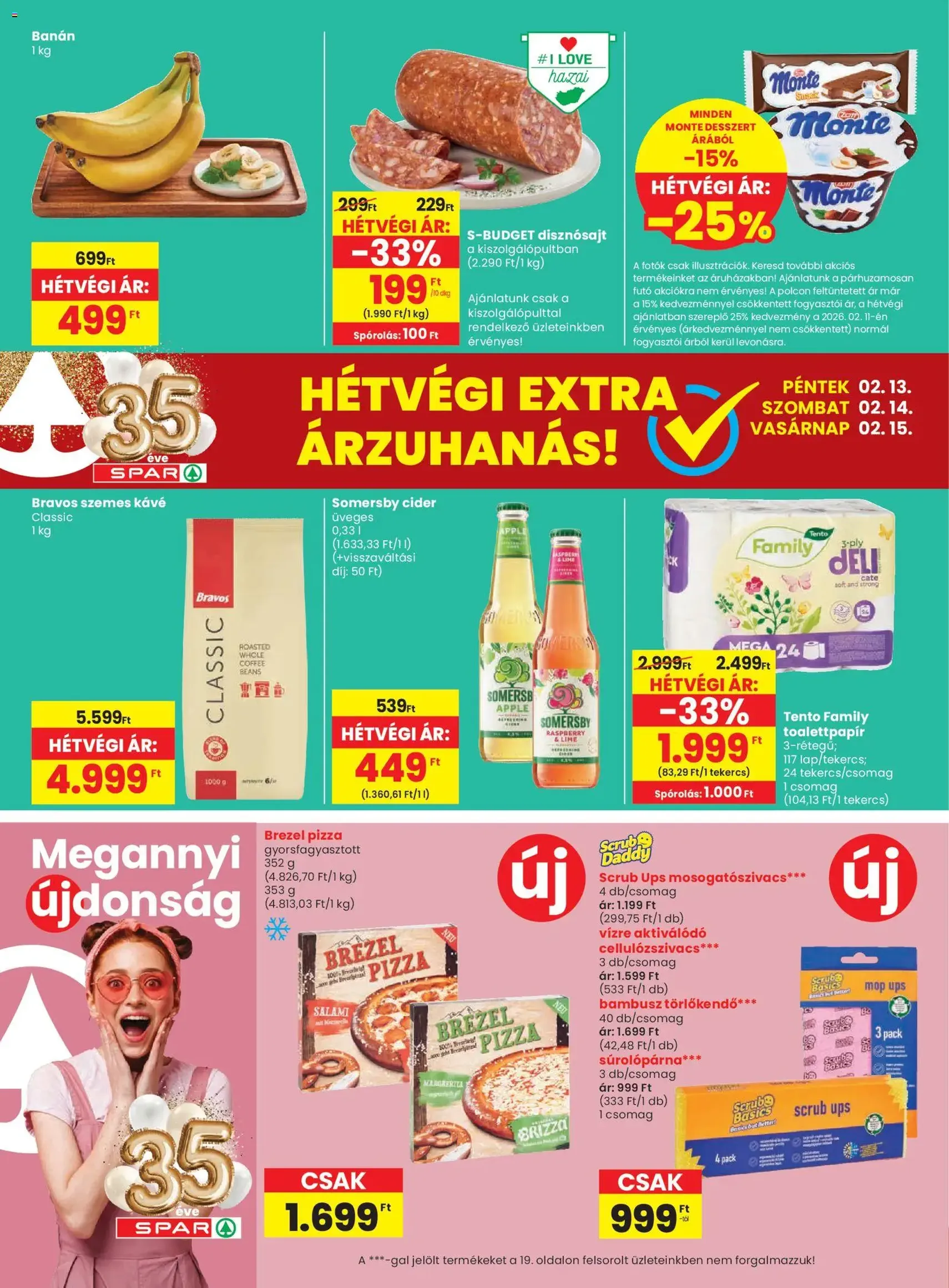 Spar Akciós újság - 2026.02.12. érvényes szórólap 20 oldal 20 oldalból