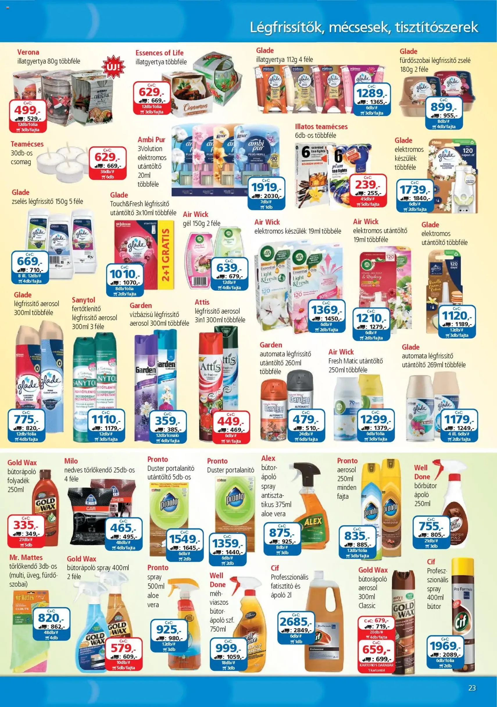 ÁRKLUB Akciós újság - 2025.11.01. érvényes szórólap 23 oldal 32 oldalból