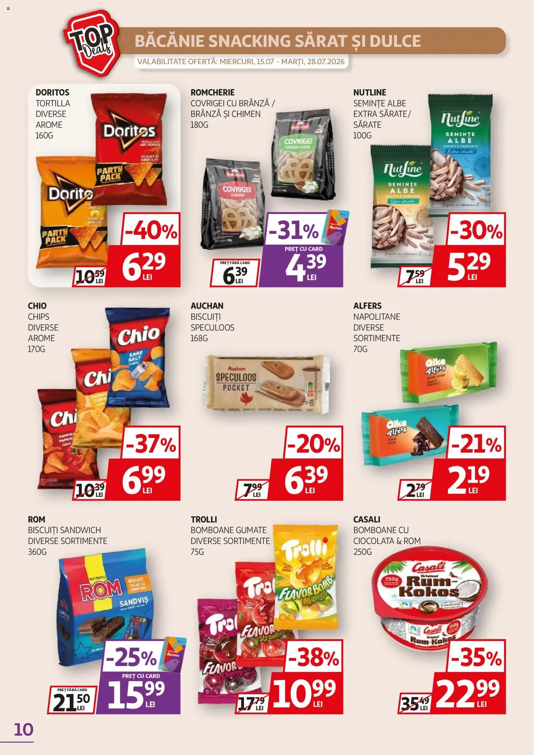 Auchan Catalog - cataloage valabile începând cu 15.07.2026 pagina 10 din 40