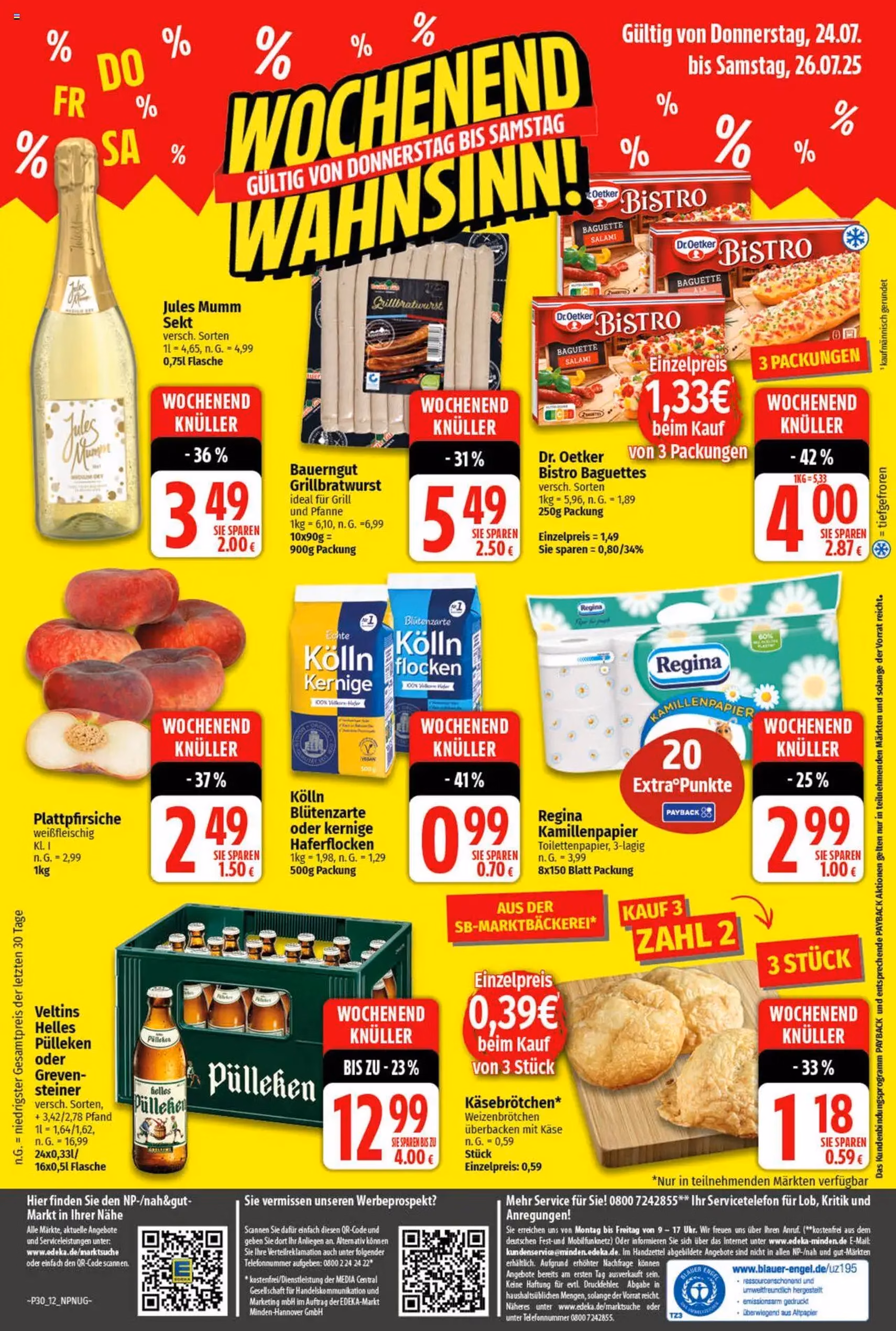 NP Discount Prospekt - Gültiger Prospekt ab 21.07.2025, Seite 12 von insgesamt 12