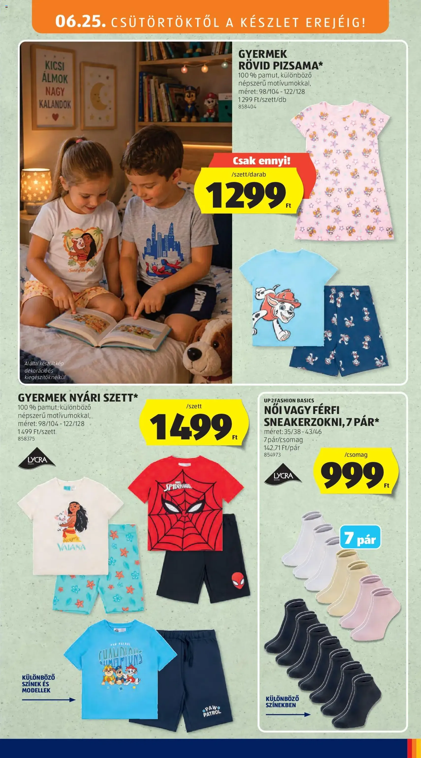 Aldi akciós újság - 2026.06.25. érvényes szórólap 23 oldal 62 oldalból