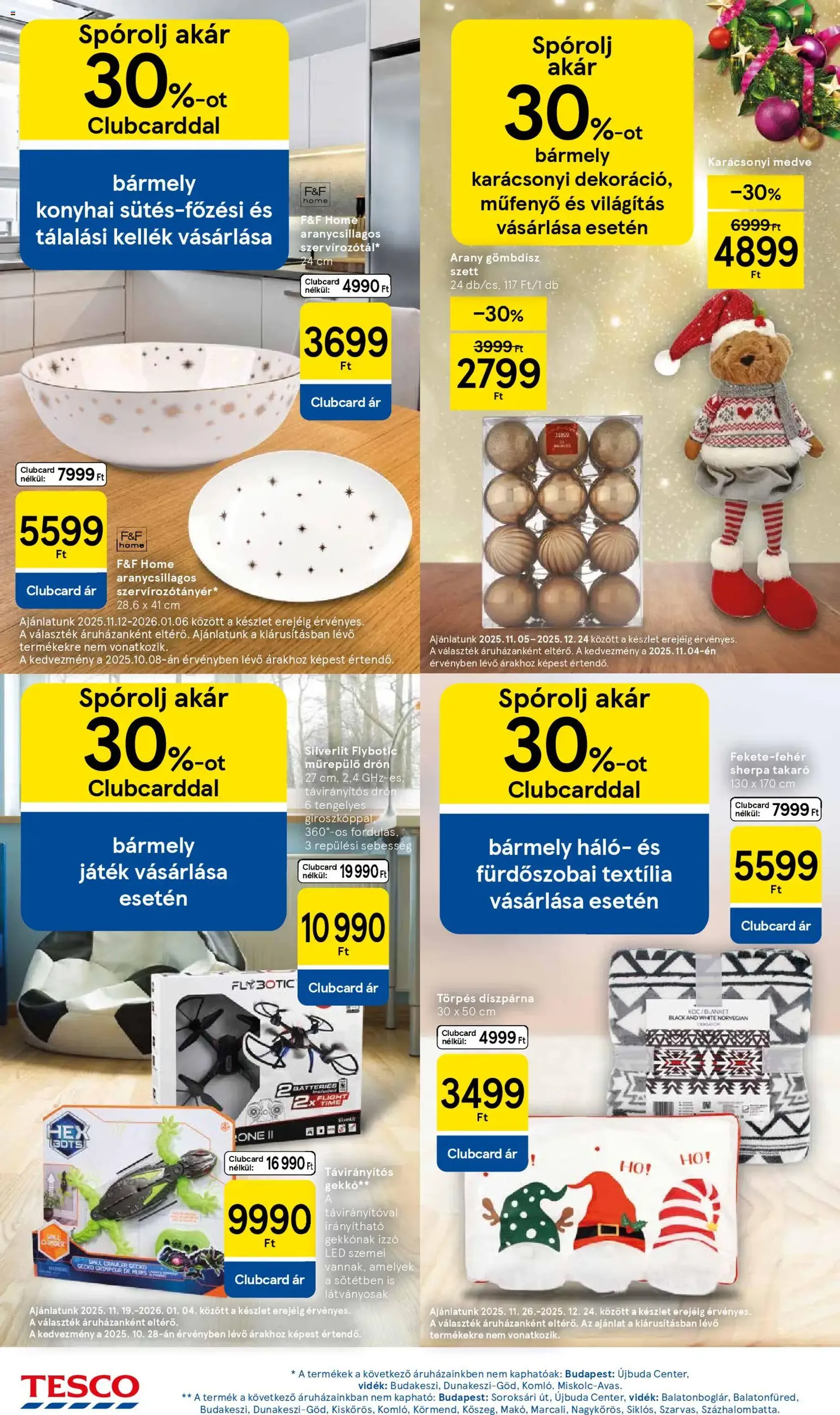 Tesco Hipermarket - Akciós újság - 2025.12.04. érvényes szórólap 20 oldal 44 oldalból