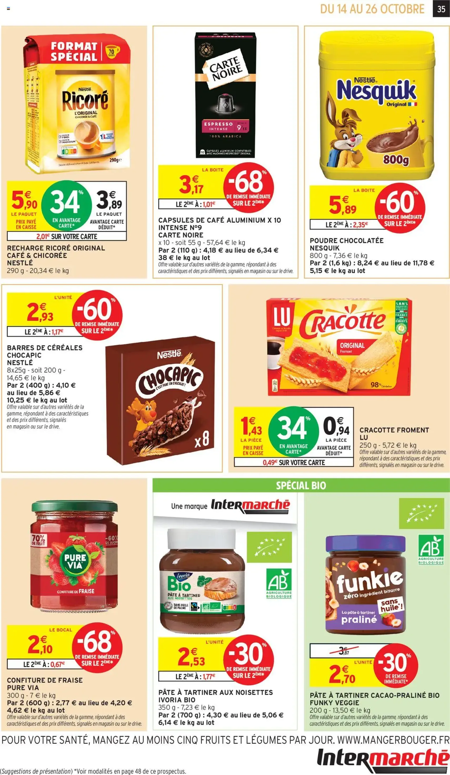 Intermarché catalogue semaine 42 - brochure valable à partir du 14/10/2025, page 35 sur 52