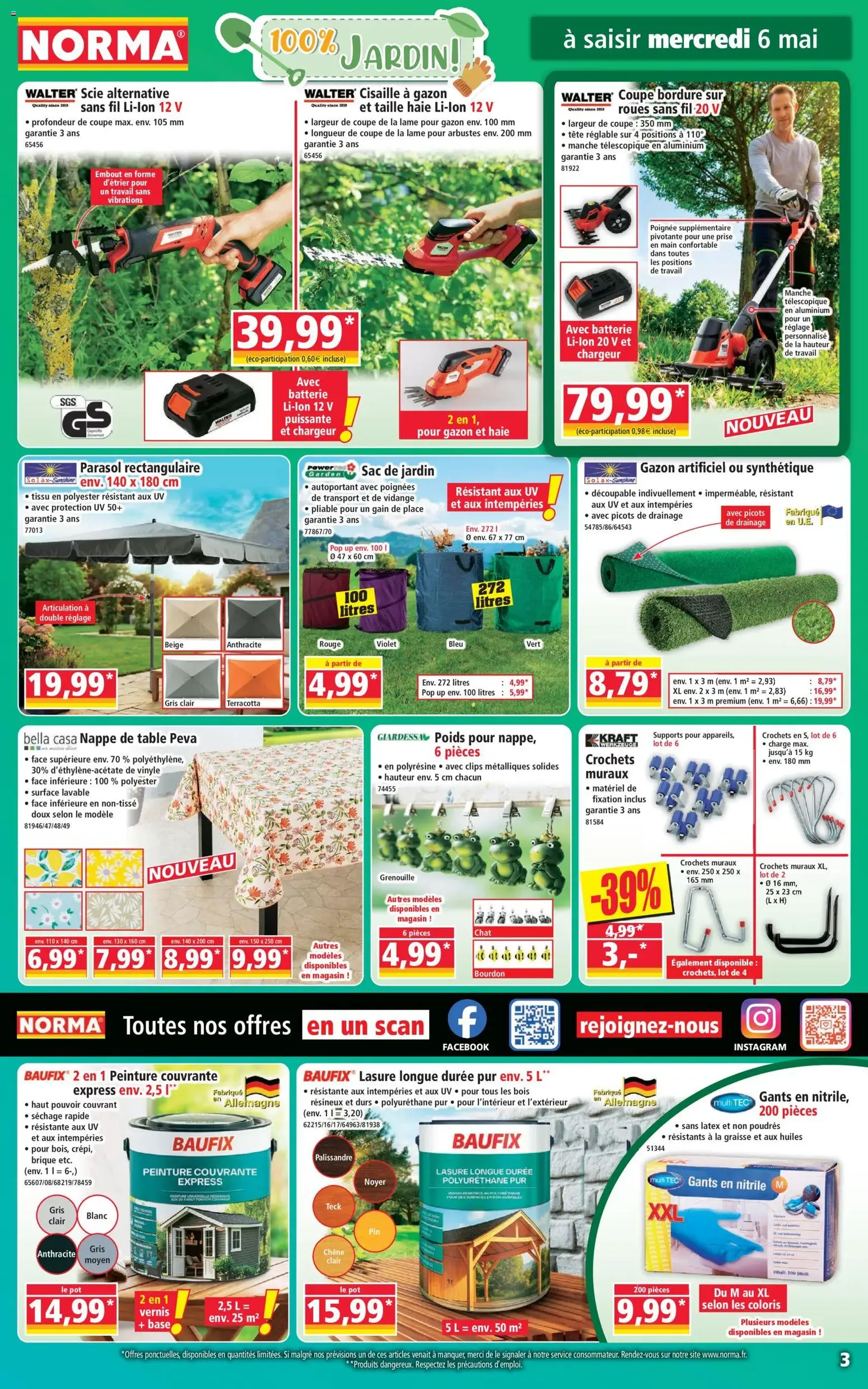 Norma catalogue - brochure valable à partir du 06/05/2026, page 3 sur 14