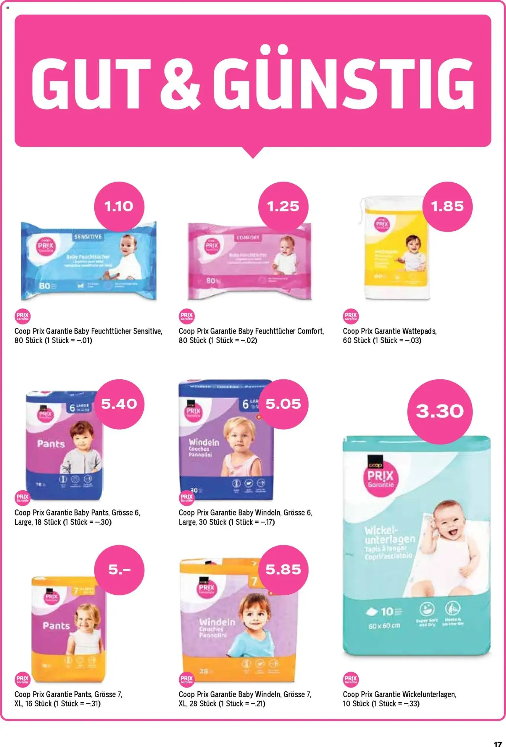 Coop aktionen - Gültiger Prospekt ab 16.04.2026, Seite 17 von insgesamt 24