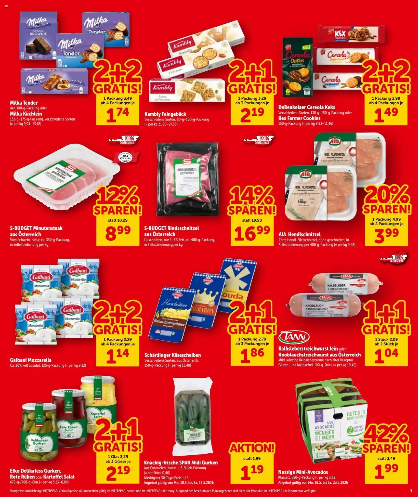 Interspar - Flugblatt - Gültiger Prospekt ab 21.05.2026, Seite 9 von insgesamt 24