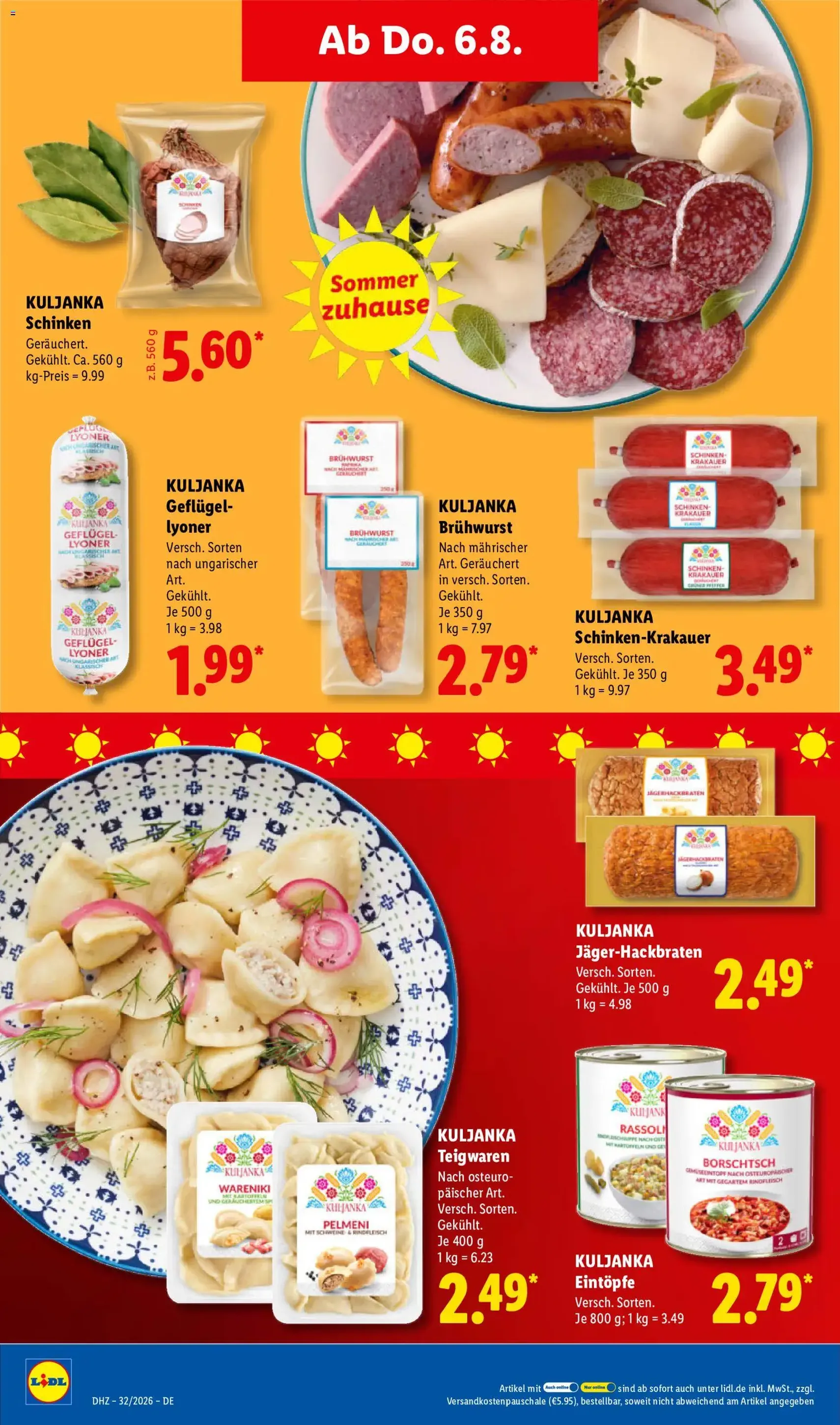 Lidl Prospekt - Gültiger Prospekt ab 03.08.2026, Seite 54 von insgesamt 69