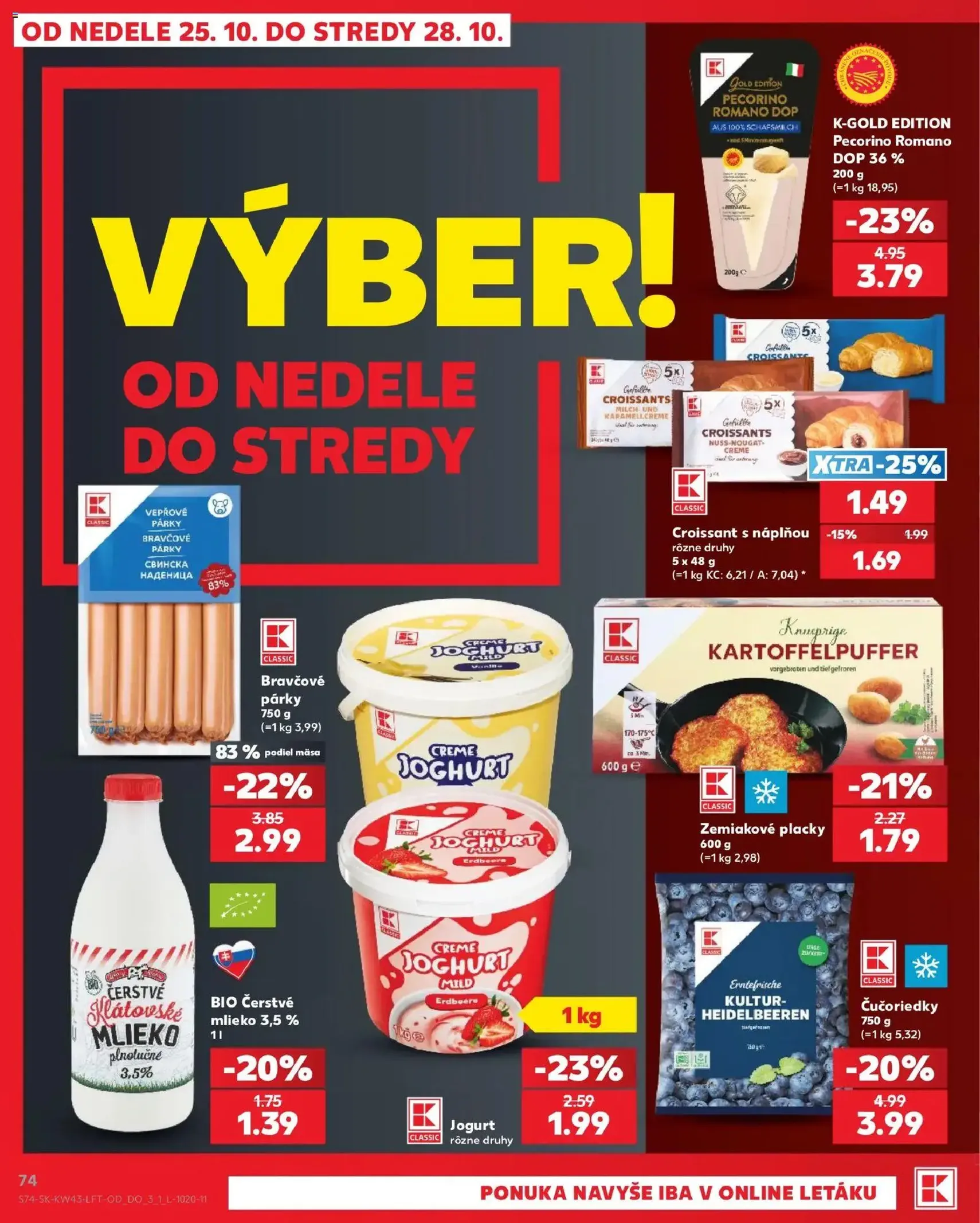 Kaufland leták - platný leták od 22.10.2026 strana 74 z 76