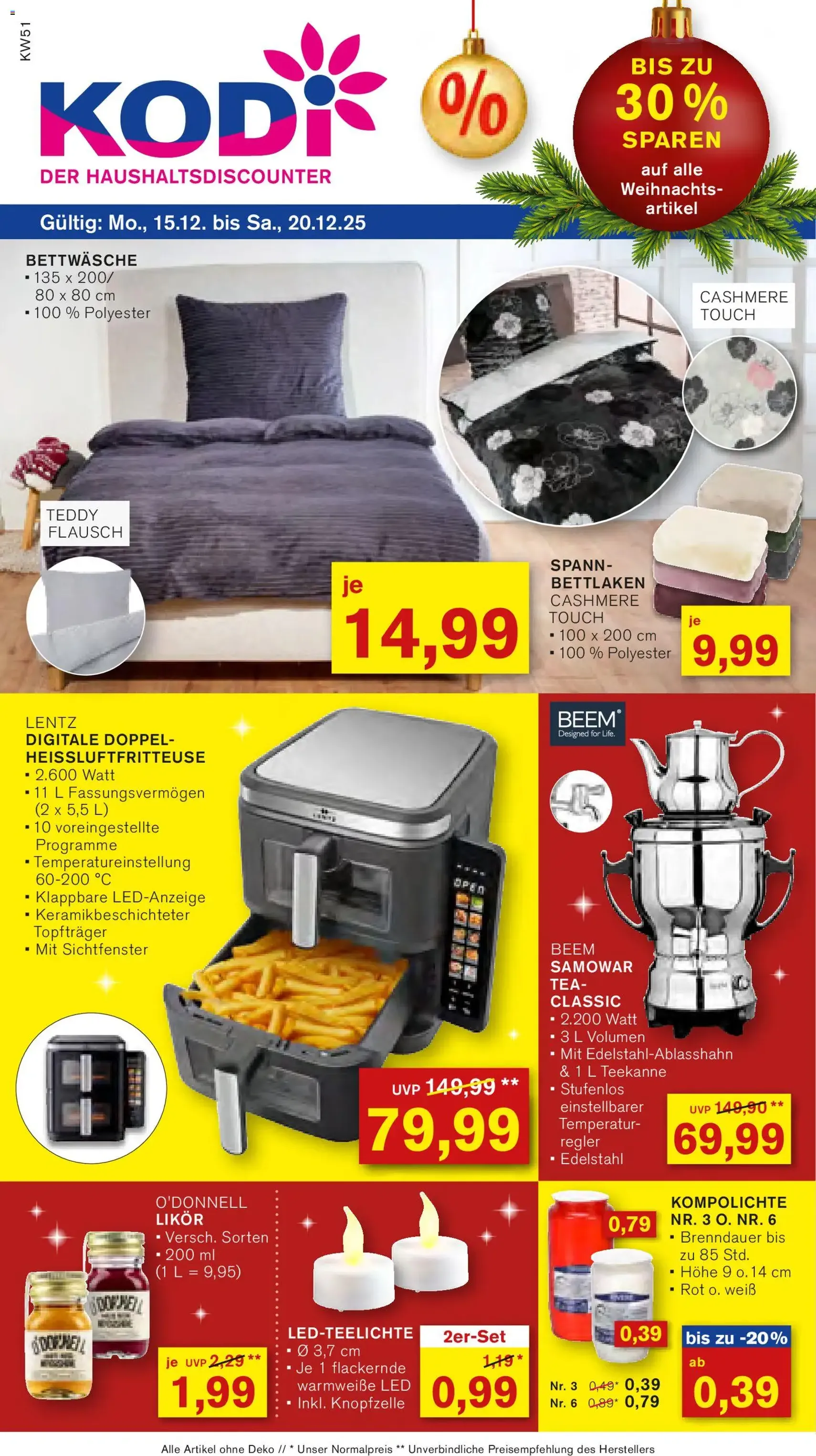 KODi Prospekt - Gültiger Prospekt ab 15.12.2025, Seite 1 von insgesamt 12