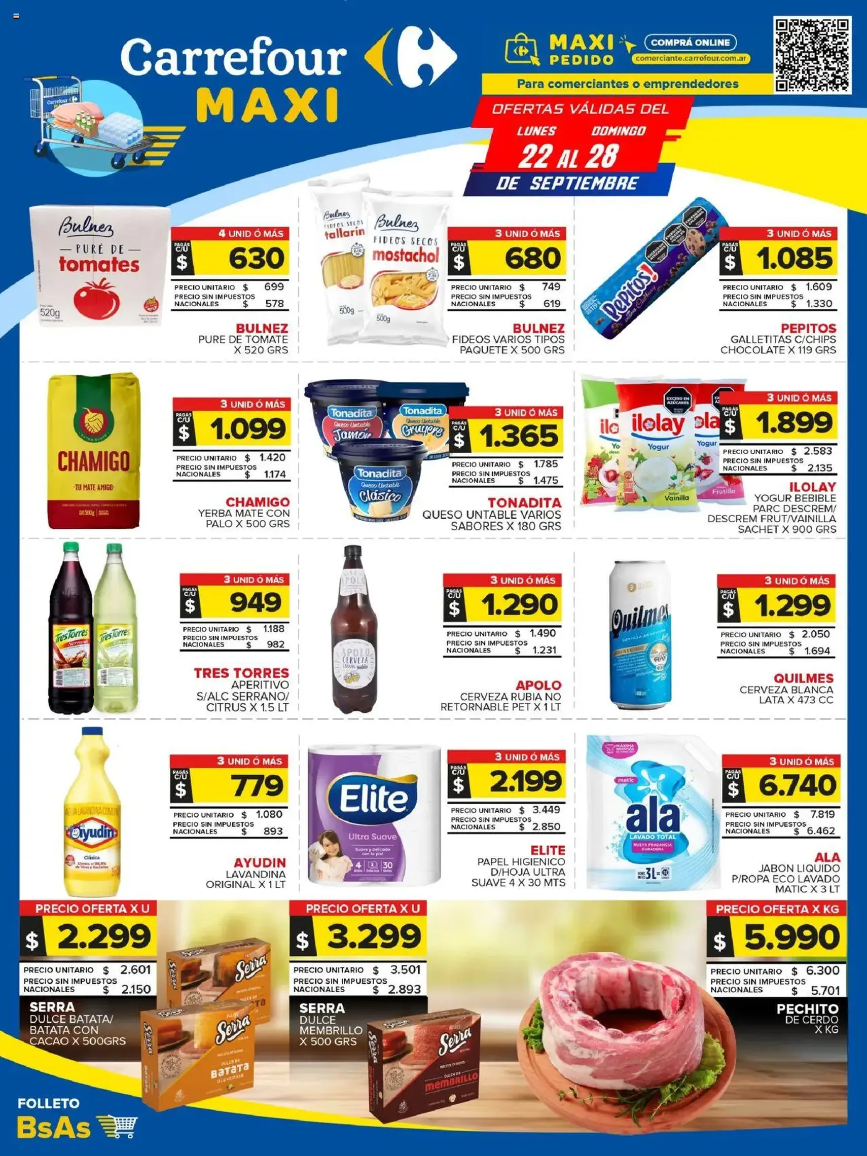 Carrefour Maxi catálogo - folleto válido desde 22/09/2025 página 1 de 25