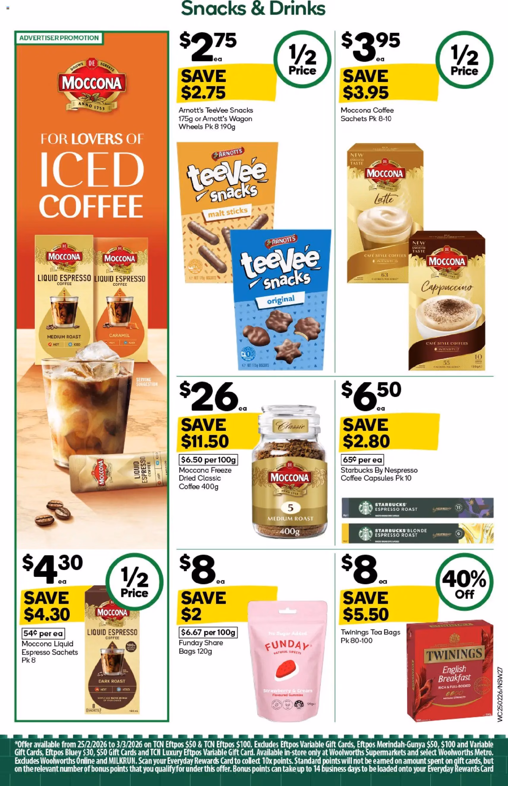 Weekly catalogue Woolworths 25/02 - valid flyer from 25/02/2026, page 25 of 52