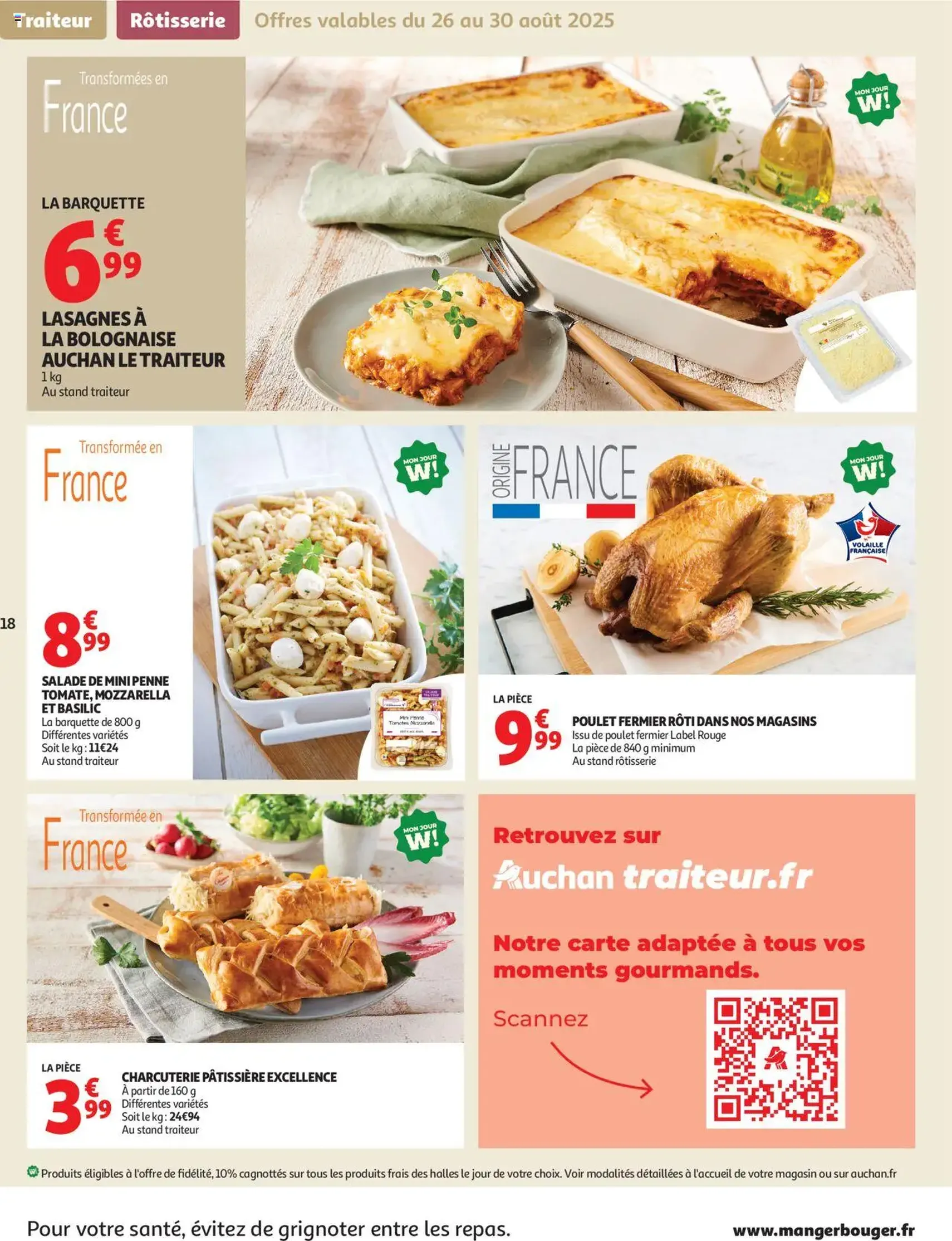 Auchan prospectus - brochure valable à partir du 26/08/2025, page 18 sur 54 Auchan prospectus - brochure valable à partir du 26/08/2025, page 18 sur 54