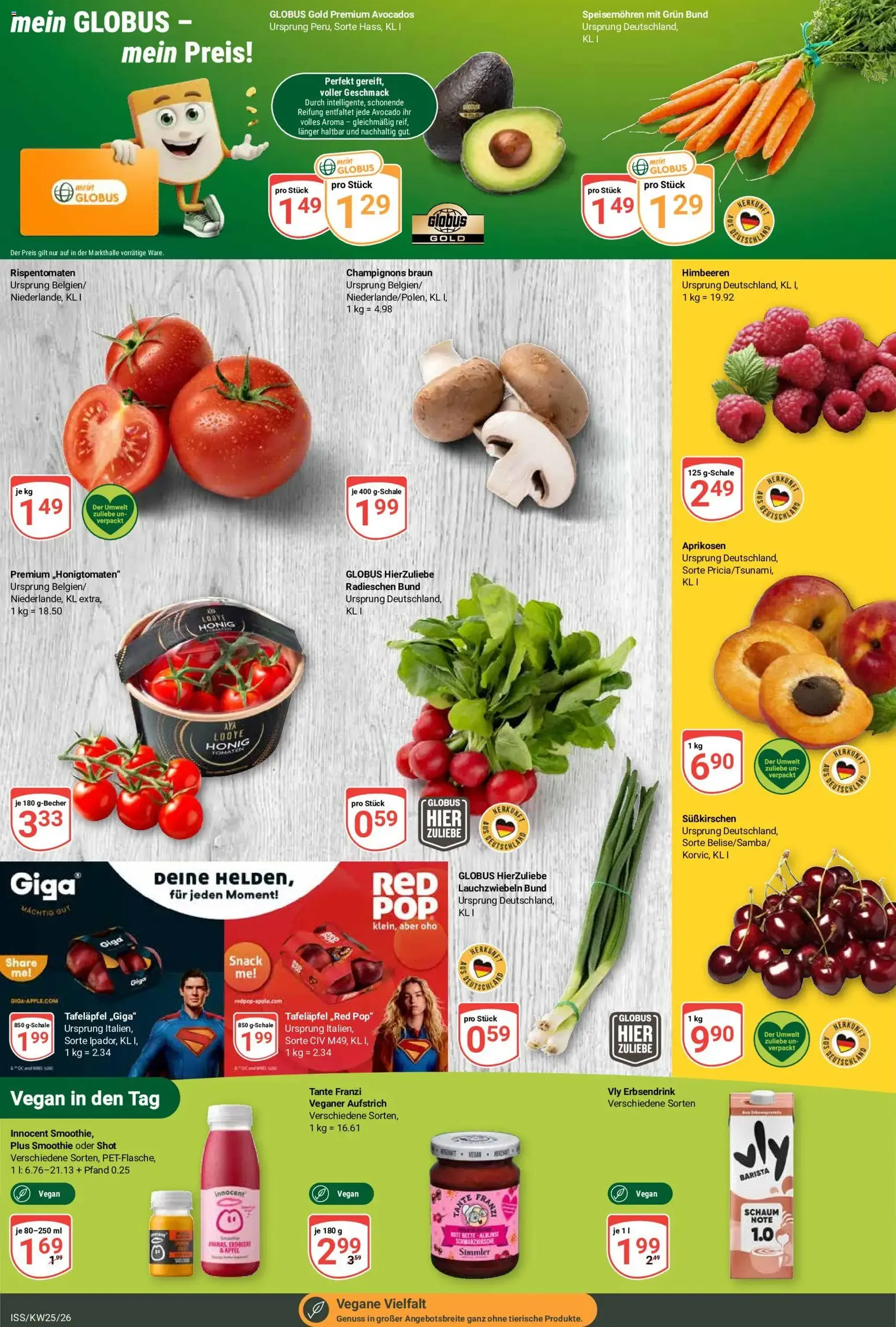 Globus Prospekt - Gültiger Prospekt ab 15.06.2026, Seite 4 von insgesamt 26