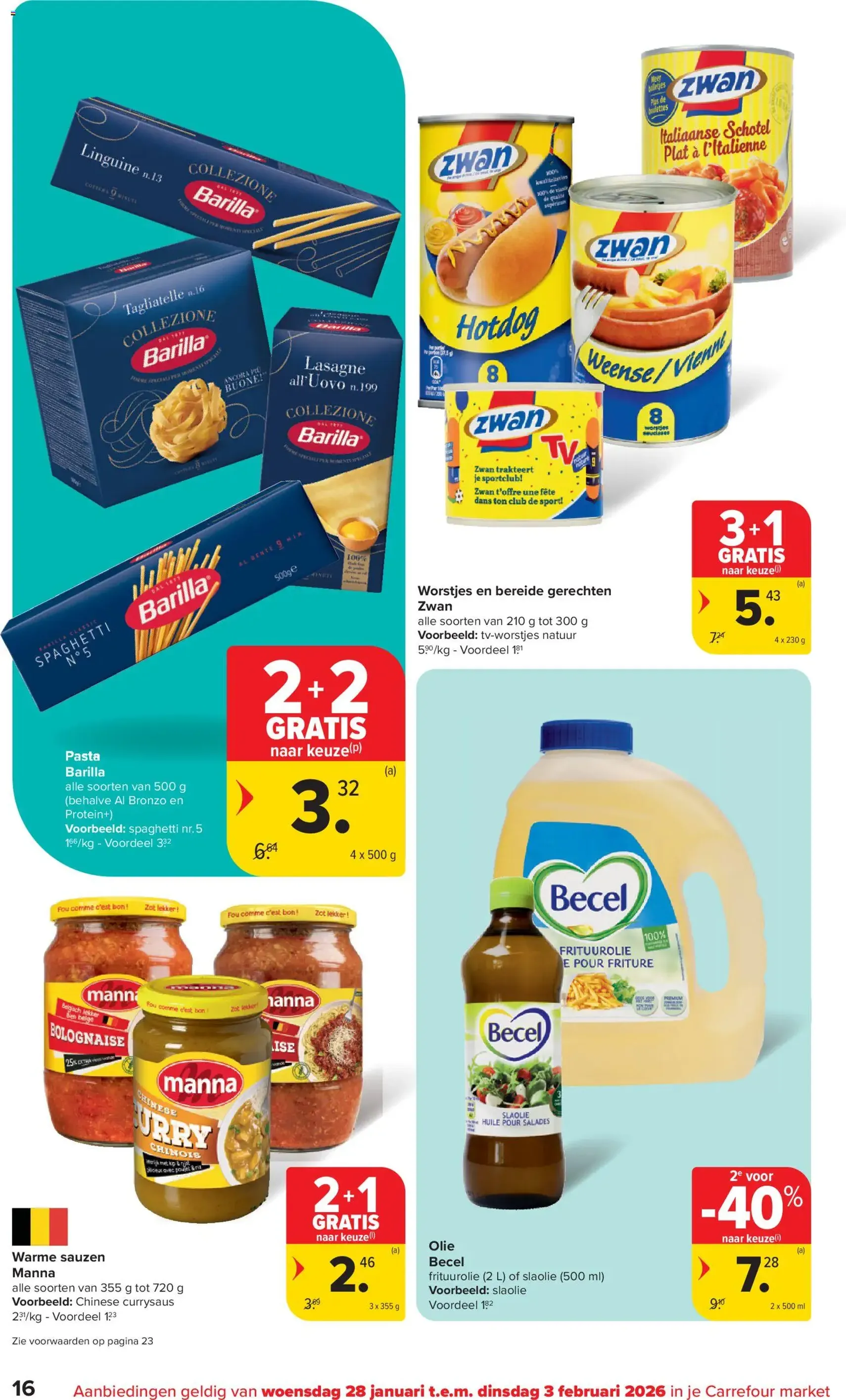 Carrefour market folder week 5 - geldige folder vanaf 28/01/2026 pagina 16 van 24