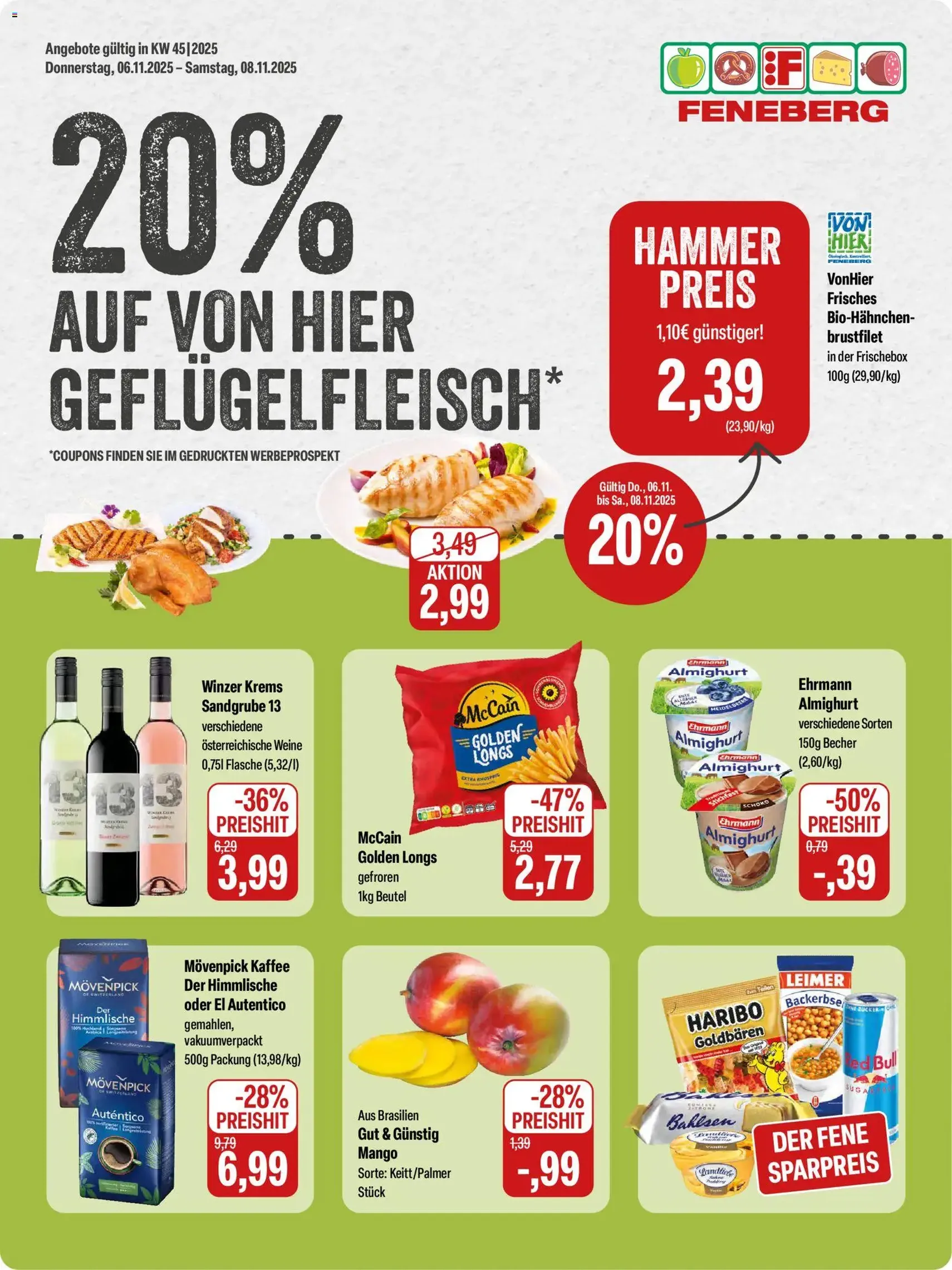 Feneberg Angebote - Gültiger Prospekt ab 06.11.2025, Seite 1 von insgesamt 16 Feneberg Angebote - Gültiger Prospekt ab 06.11.2025, Seite 1 von insgesamt 16