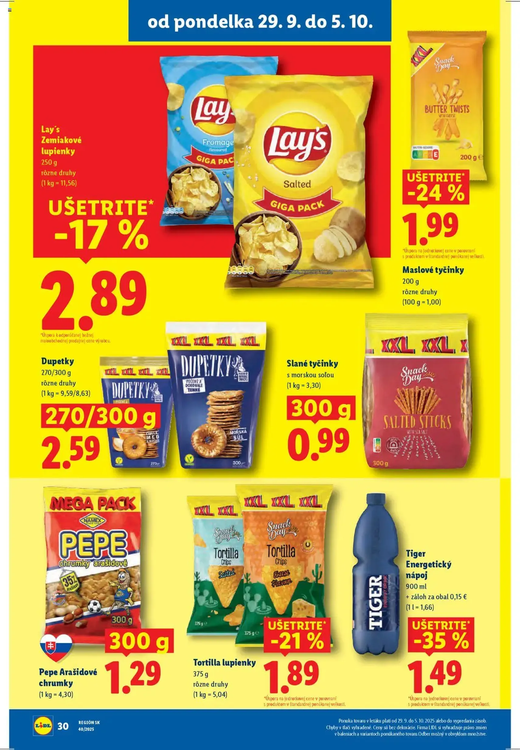 Lidl leták - platný leták od 29.09.2025 strana 40 z 95