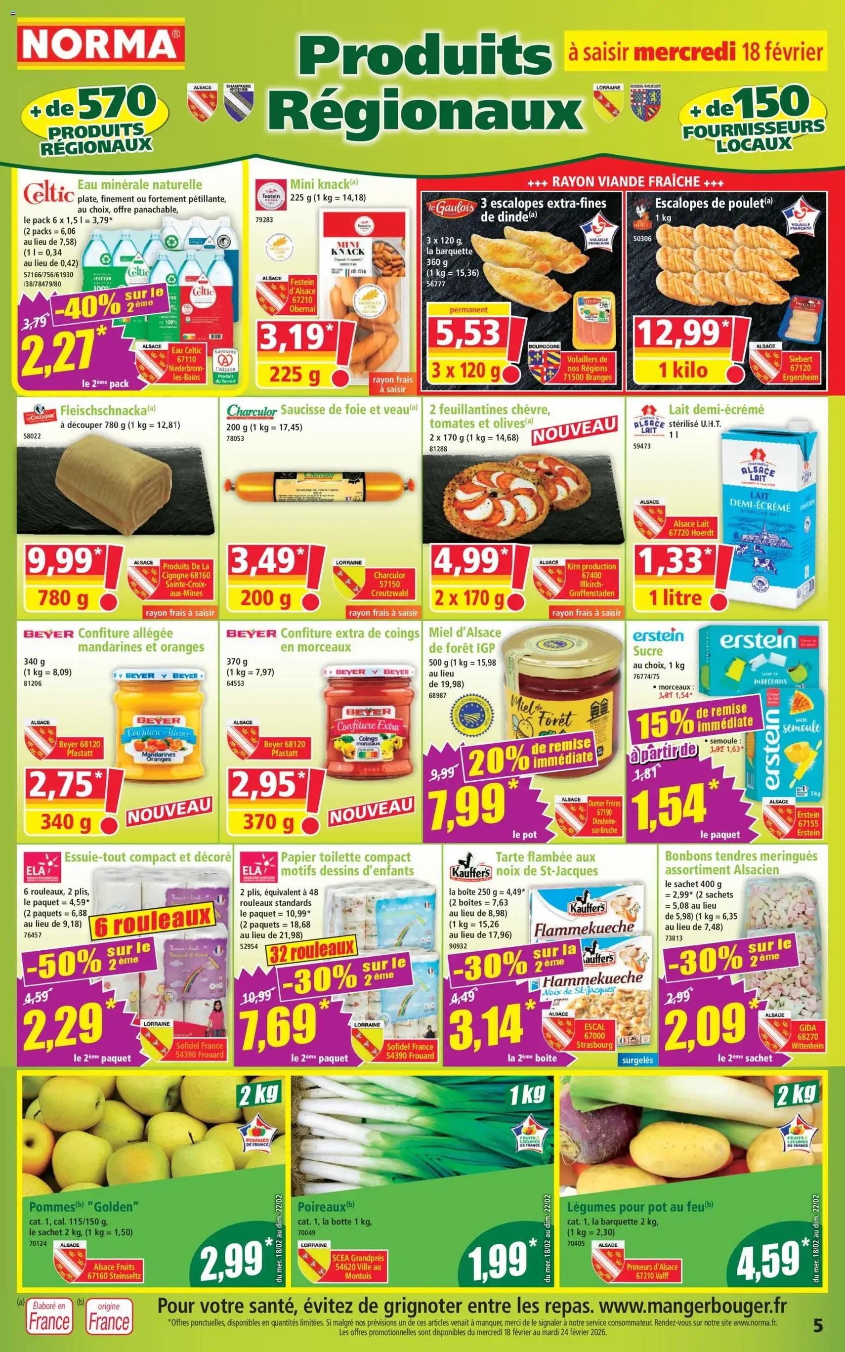 Norma catalogue - brochure valable à partir du 18/02/2026, page 5 sur 14