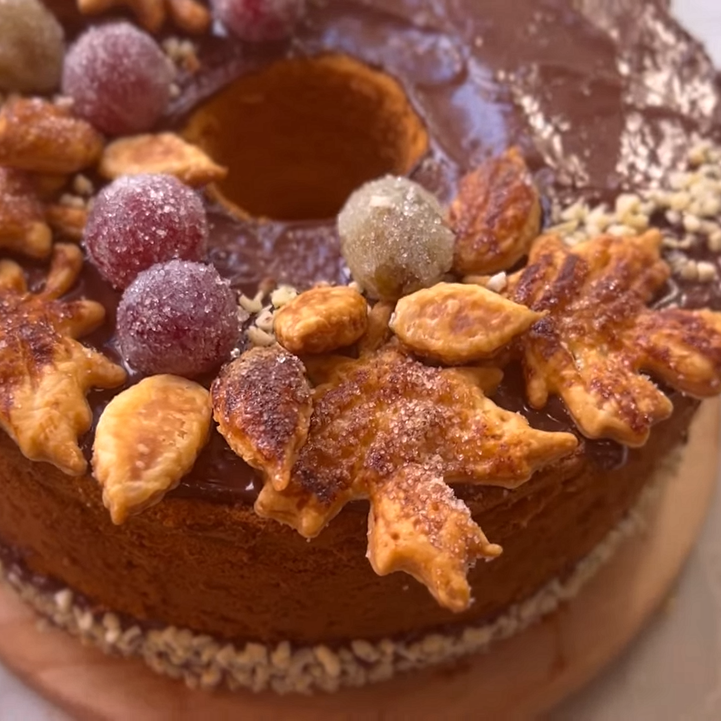 Chiffon cake al miele