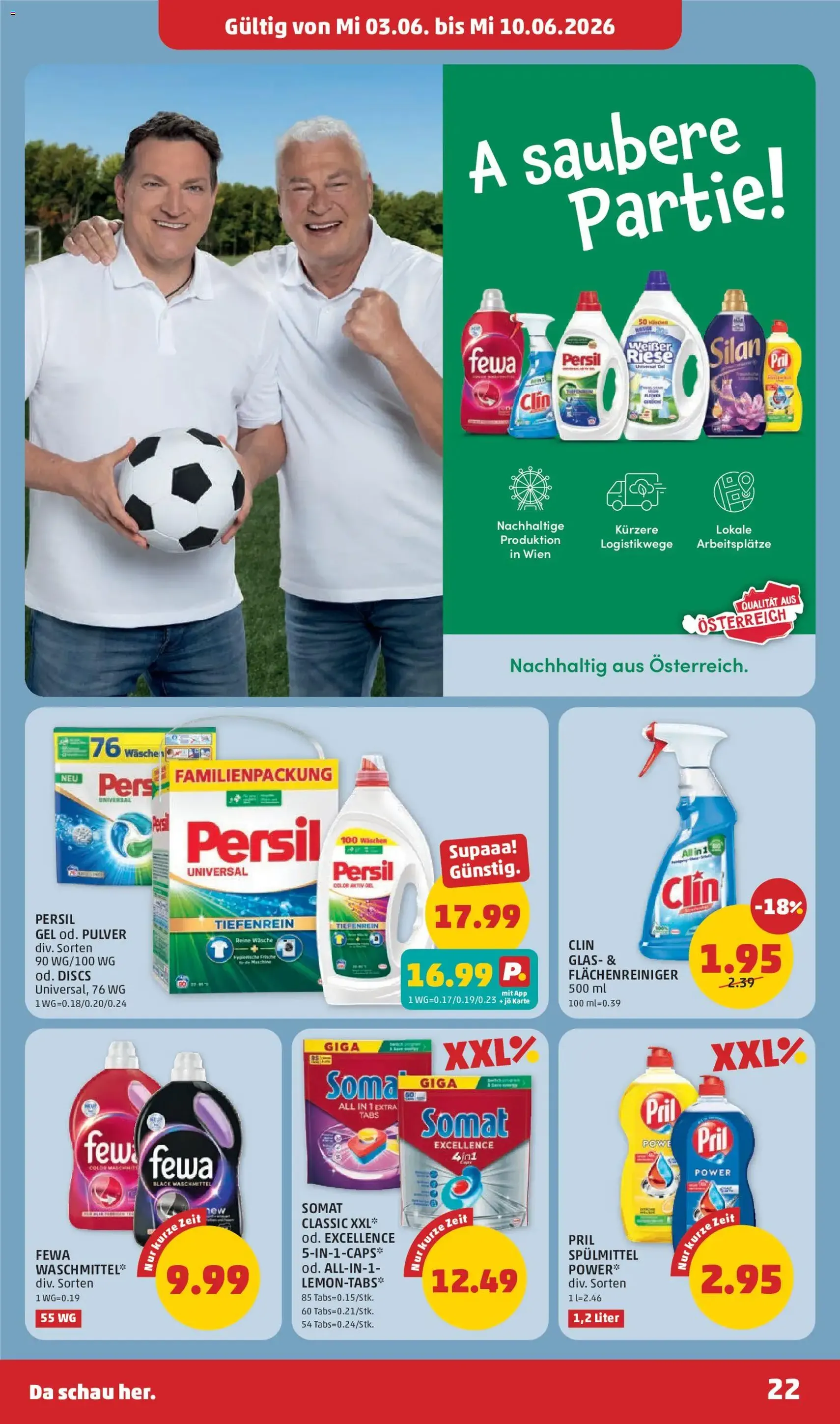 Penny Markt - Flugblatt - Gültiger Prospekt ab 03.06.2026, Seite 22 von insgesamt 32