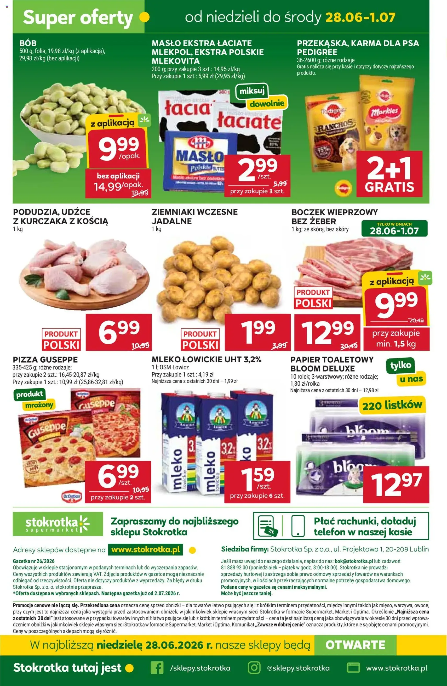 Stokrotka gazetka - ważny gazetka od 25.06.2026 strona 50 z 50