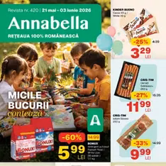 Annabella Catalog - previzualizare cataloage valabilă începând cu 21.05.2026