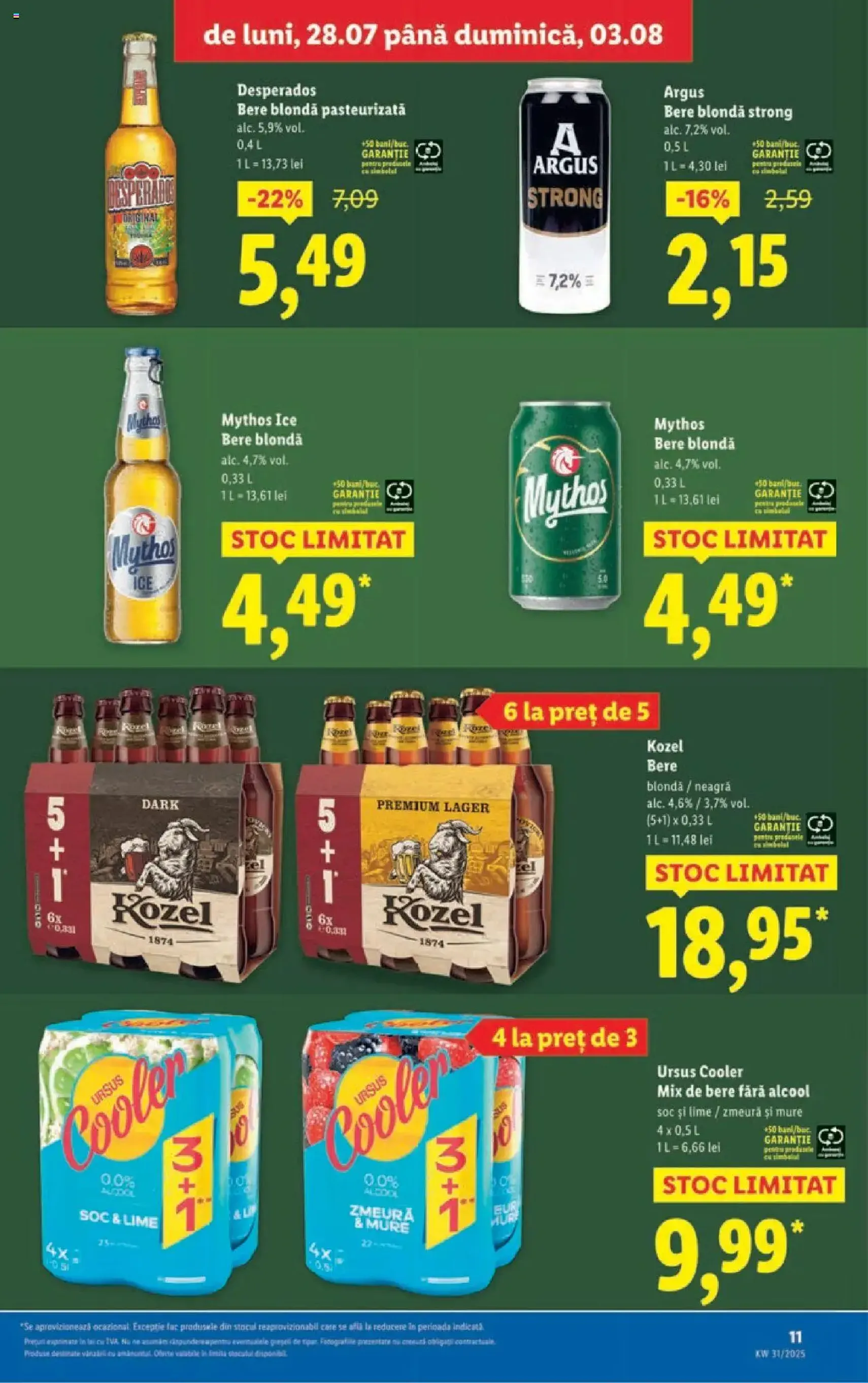 Catalog Lidl - cataloage valabile începând cu 28.07.2025 pagina 11 din 40 Catalog Lidl - cataloage valabile începând cu 28.07.2025 pagina 11 din 40