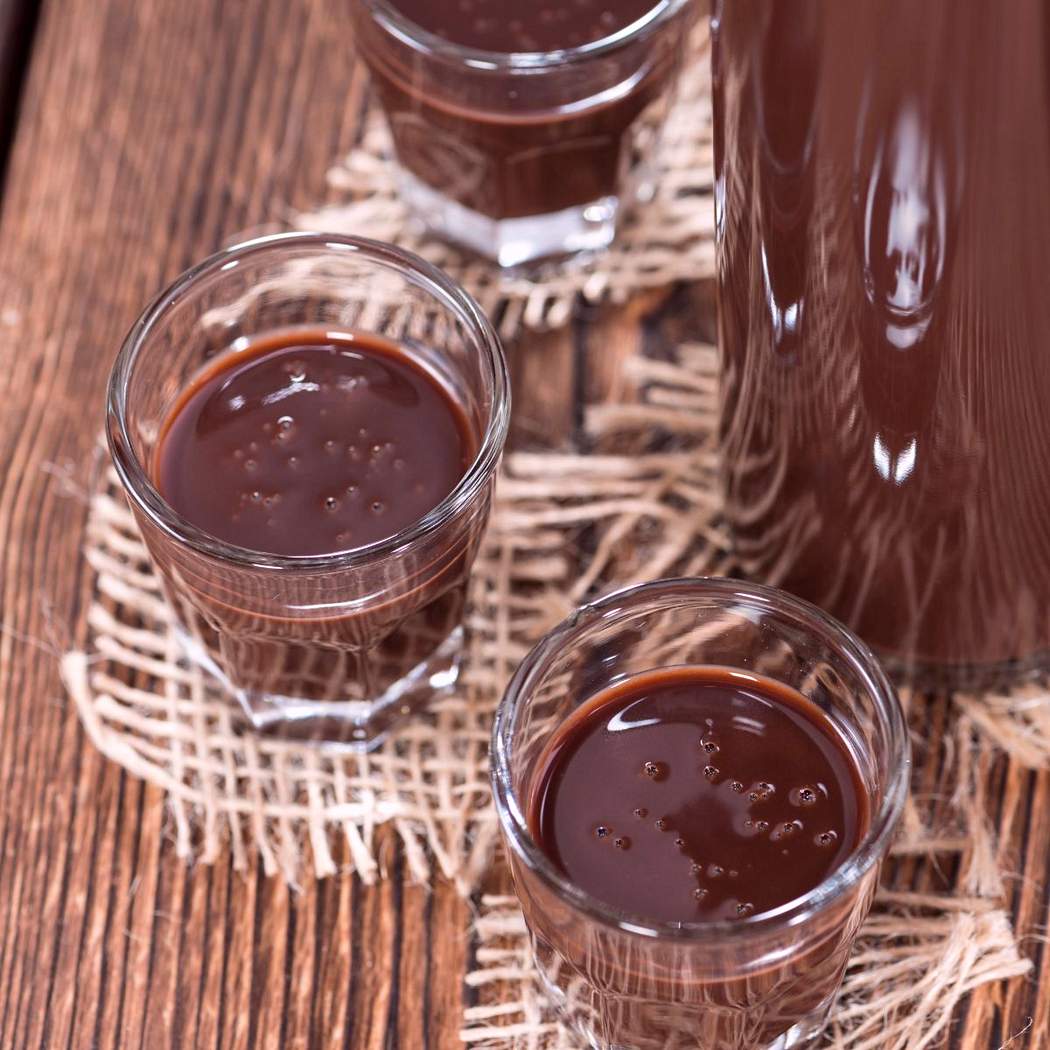 Liquore al cioccolato fatto in casa