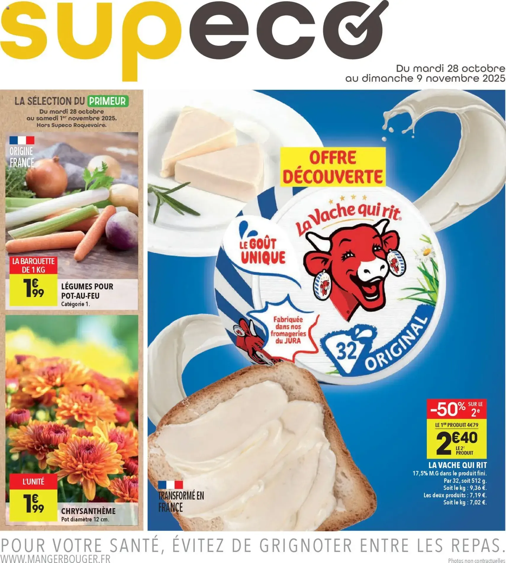Supeco catalogue - brochure valable à partir du 28/10/2025, page 1 sur 4