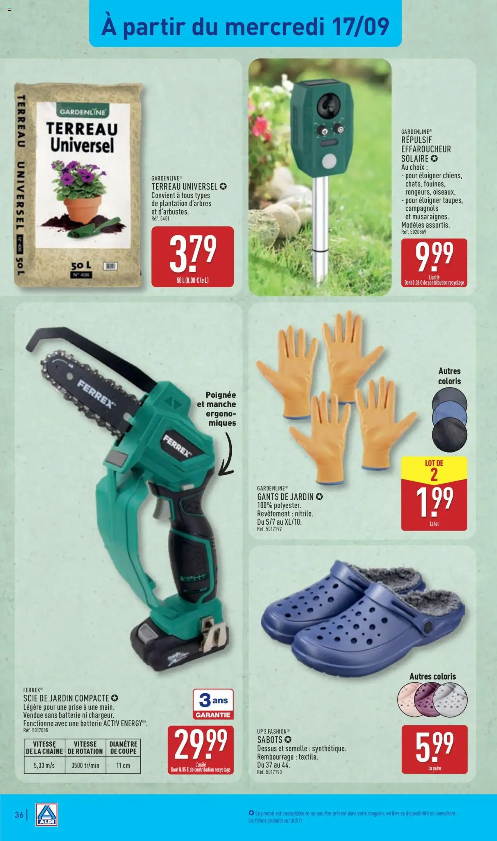 Aldi catalogue semaine 38 - brochure valable à partir du 16/09/2025, page 39 sur 48