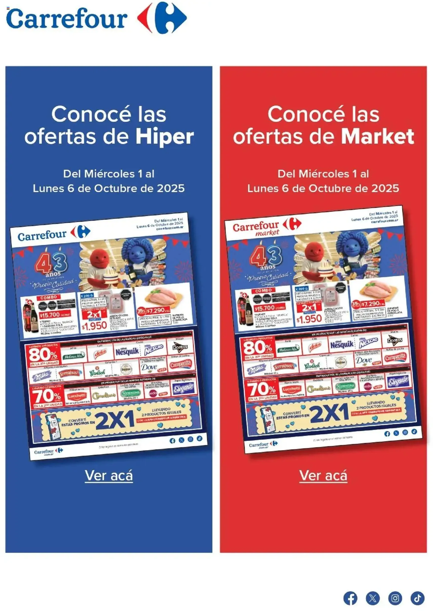 Carrefour ofertas - folleto válido desde 01/10/2025 página 1 de 59 Carrefour ofertas - folleto válido desde 01/10/2025 página 1 de 59