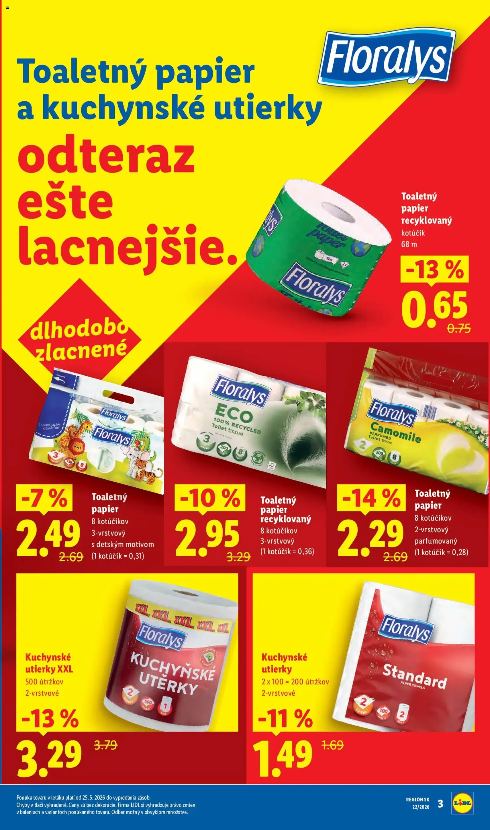 Lidl leták - platný leták od 25.05.2026 strana 3 z 109
