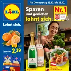 Lidl Flugblatt - Prospekt Vorschau gültig ab 23.10.2025