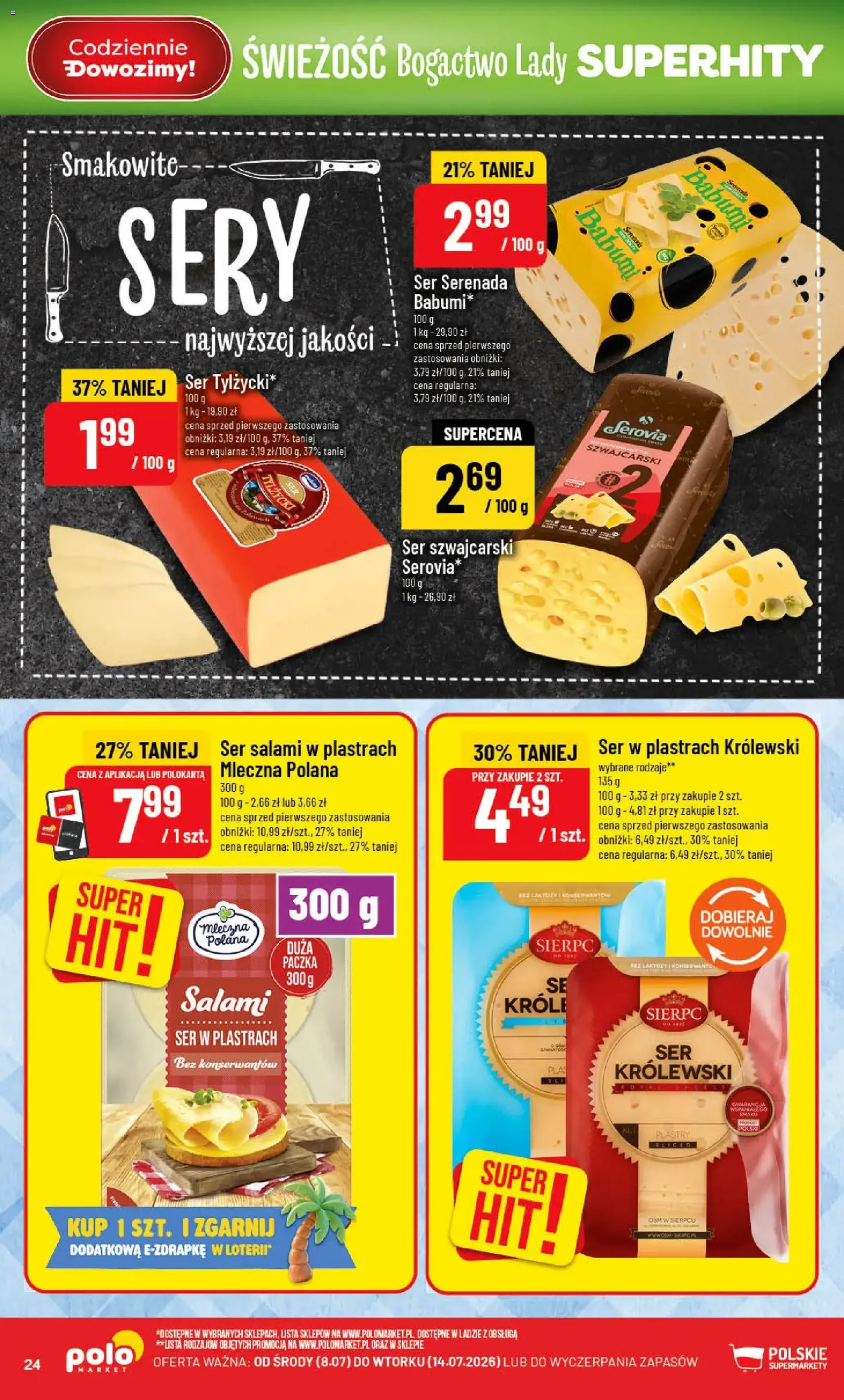 POLOmarket gazetka - ważny gazetka od 08.07.2026 strona 24 z 78