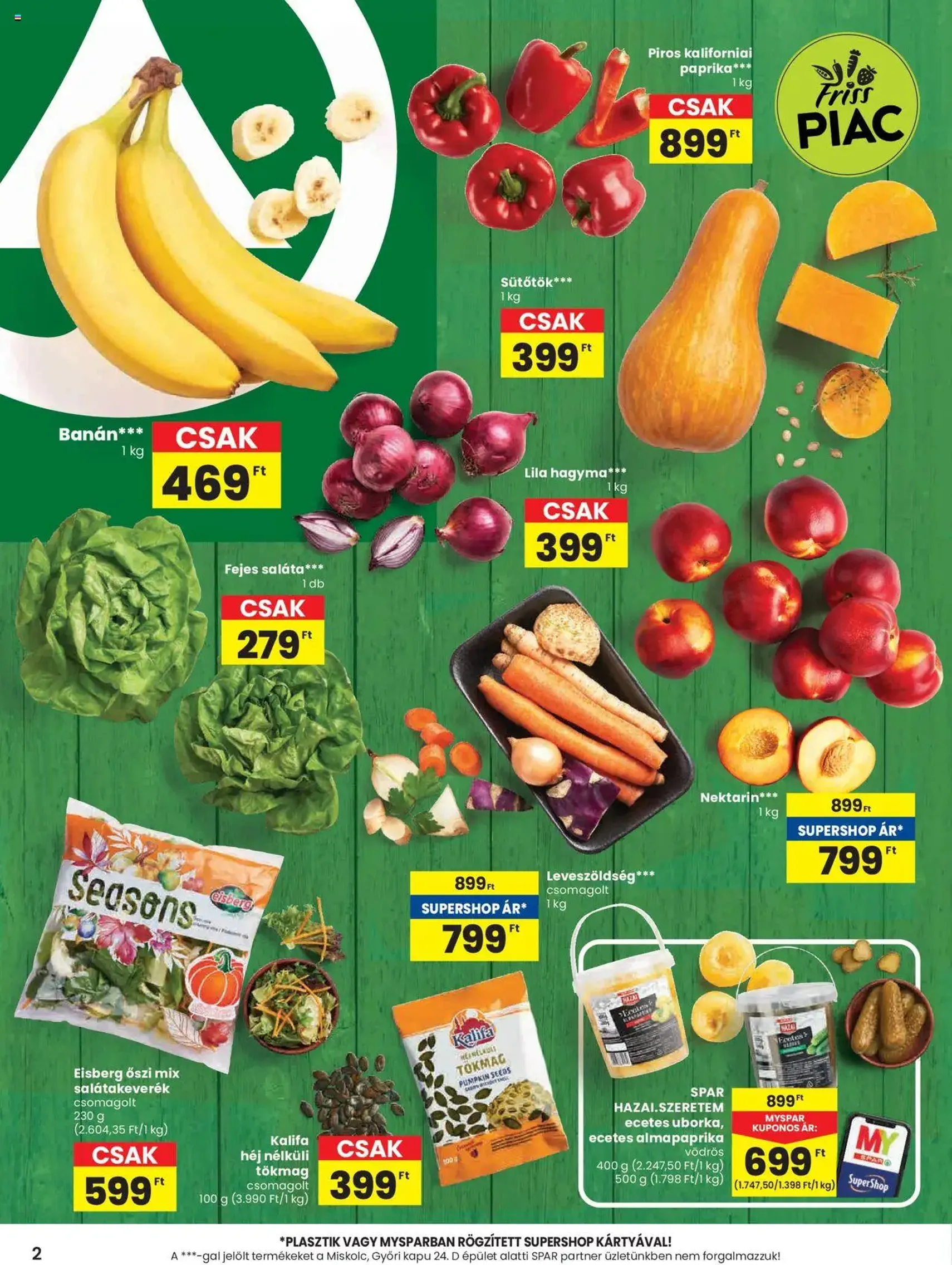Spar Akciós újság - 2025.09.11. érvényes szórólap 2 oldal 20 oldalból Spar Akciós újság - 2025.09.11. érvényes szórólap 2 oldal 20 oldalból
