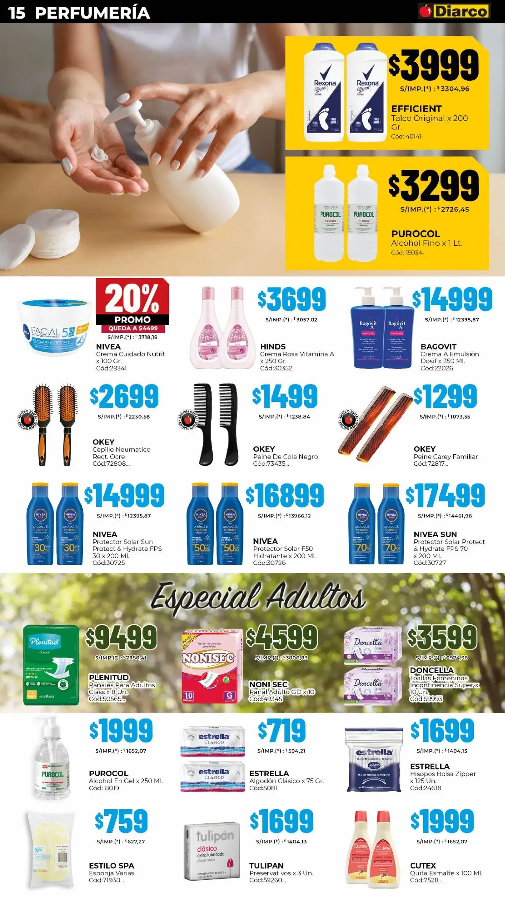 Diarco - Ofertas Sur - folleto válido desde 20/10/2025 página 15 de 22 Diarco - Ofertas Sur - folleto válido desde 20/10/2025 página 15 de 22