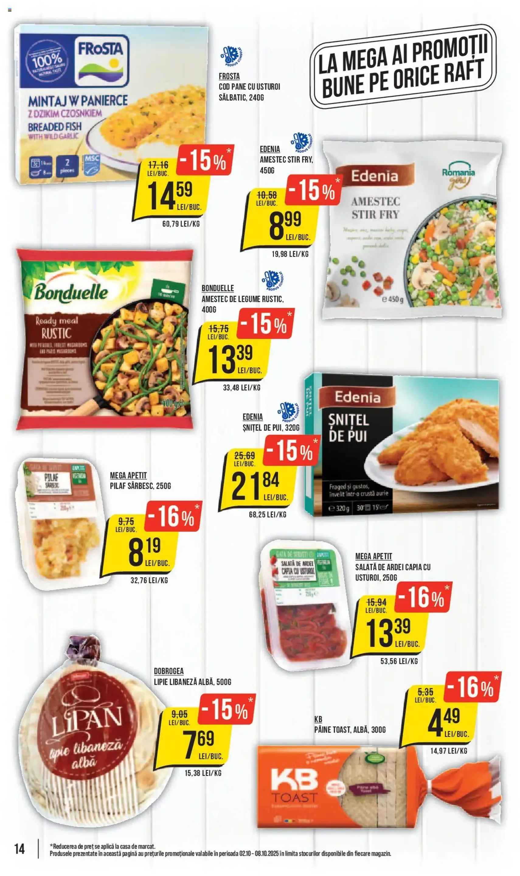 Catalog Mega Image - cataloage valabile începând cu 02.10.2025 pagina 14 din 28 Catalog Mega Image - cataloage valabile începând cu 02.10.2025 pagina 14 din 28