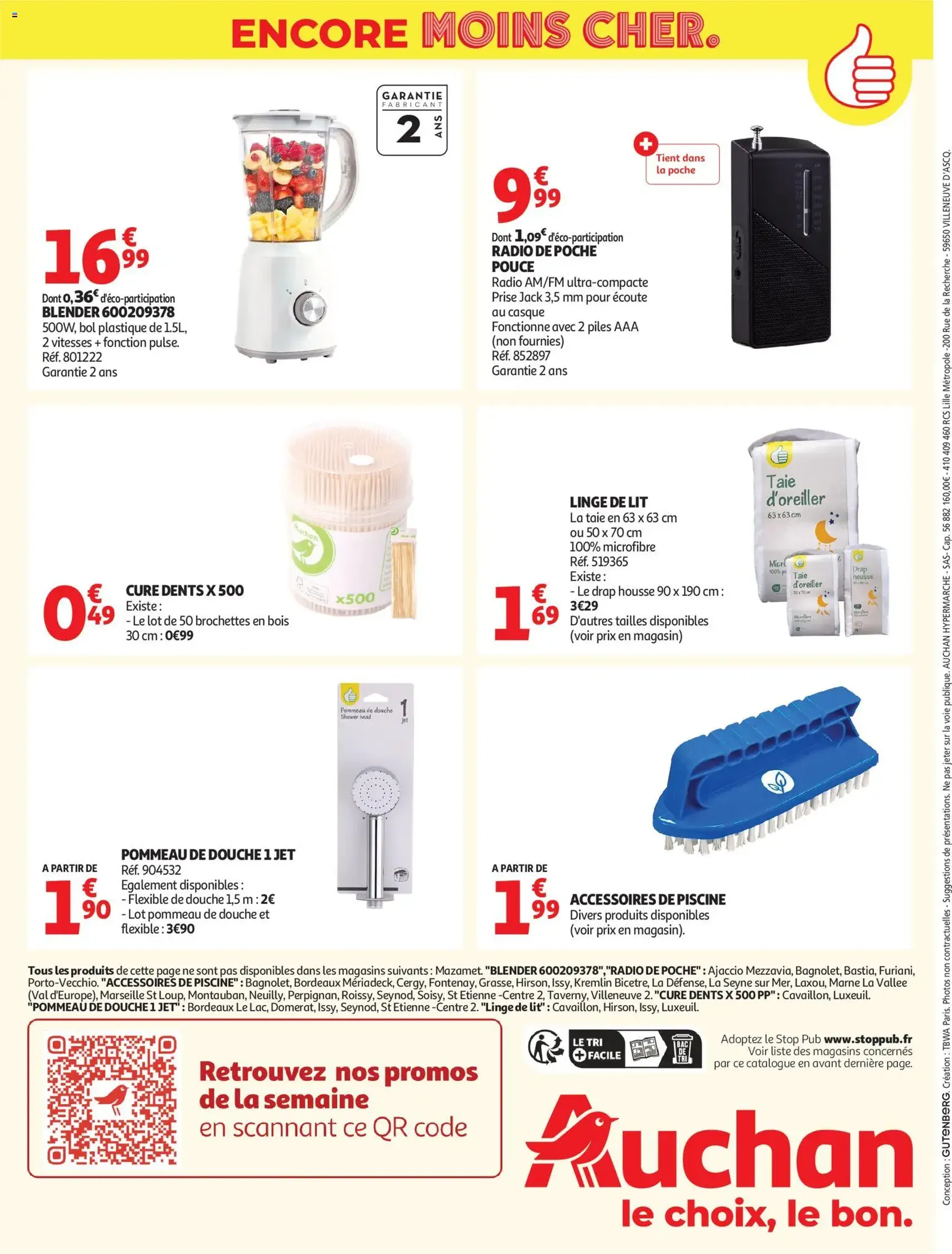 Auchan folder / publicité - geldige folder vanaf 19/05/2026 pagina 6 van 6