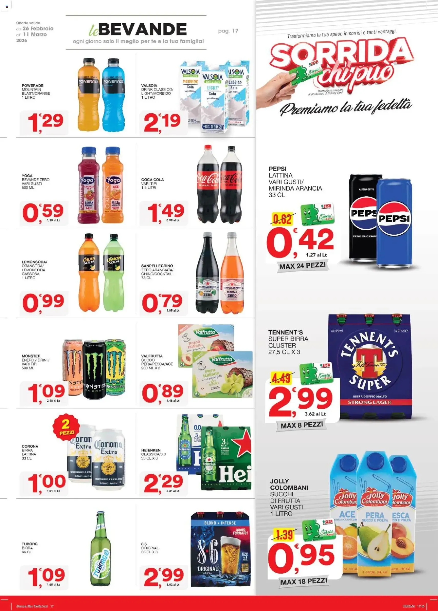 Volantino SISA - volantino valido dal 26/02/2026 pagina 17 di 24