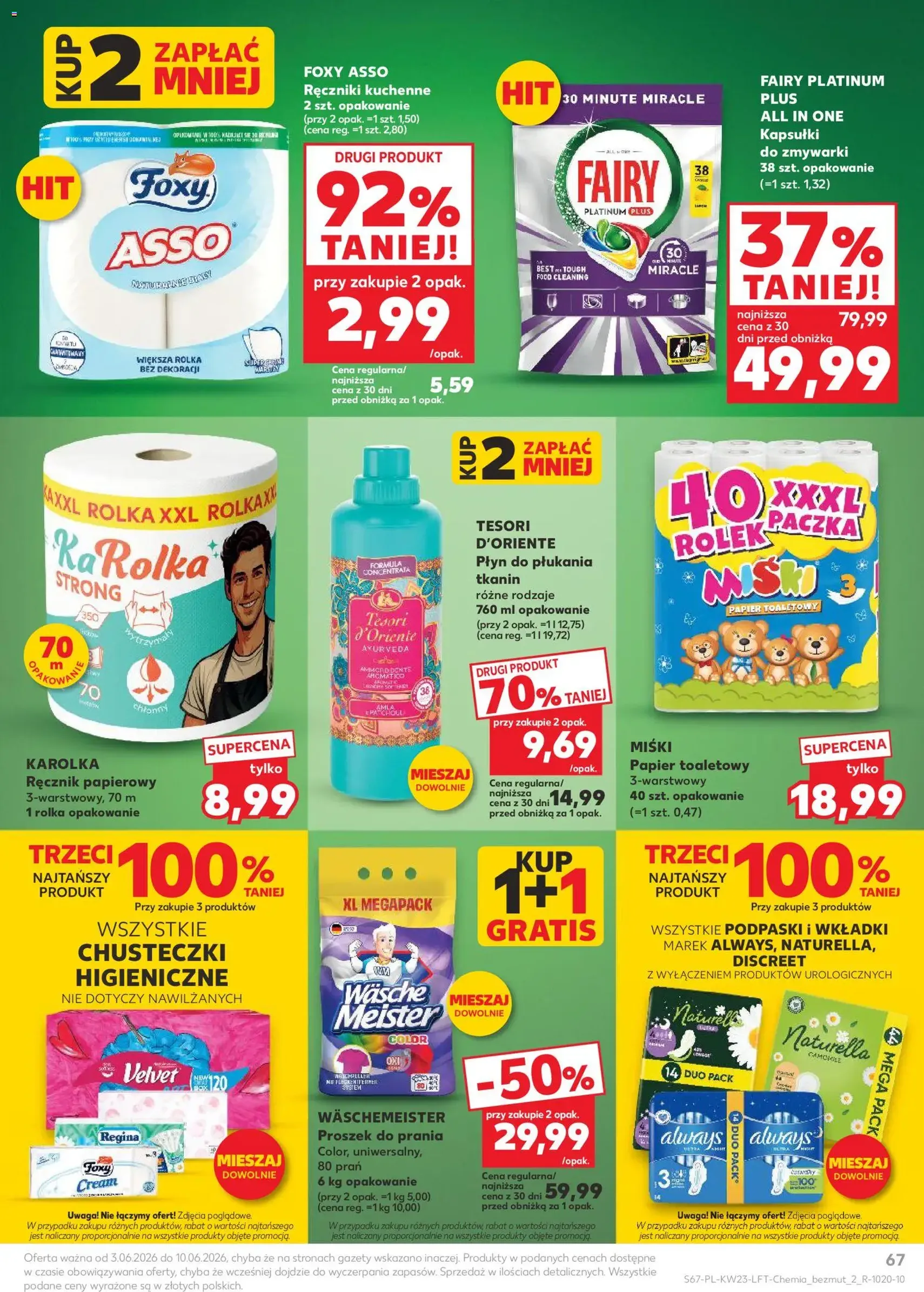 Kaufland gazetka - ważny gazetka od 03.06.2026 strona 67 z 74