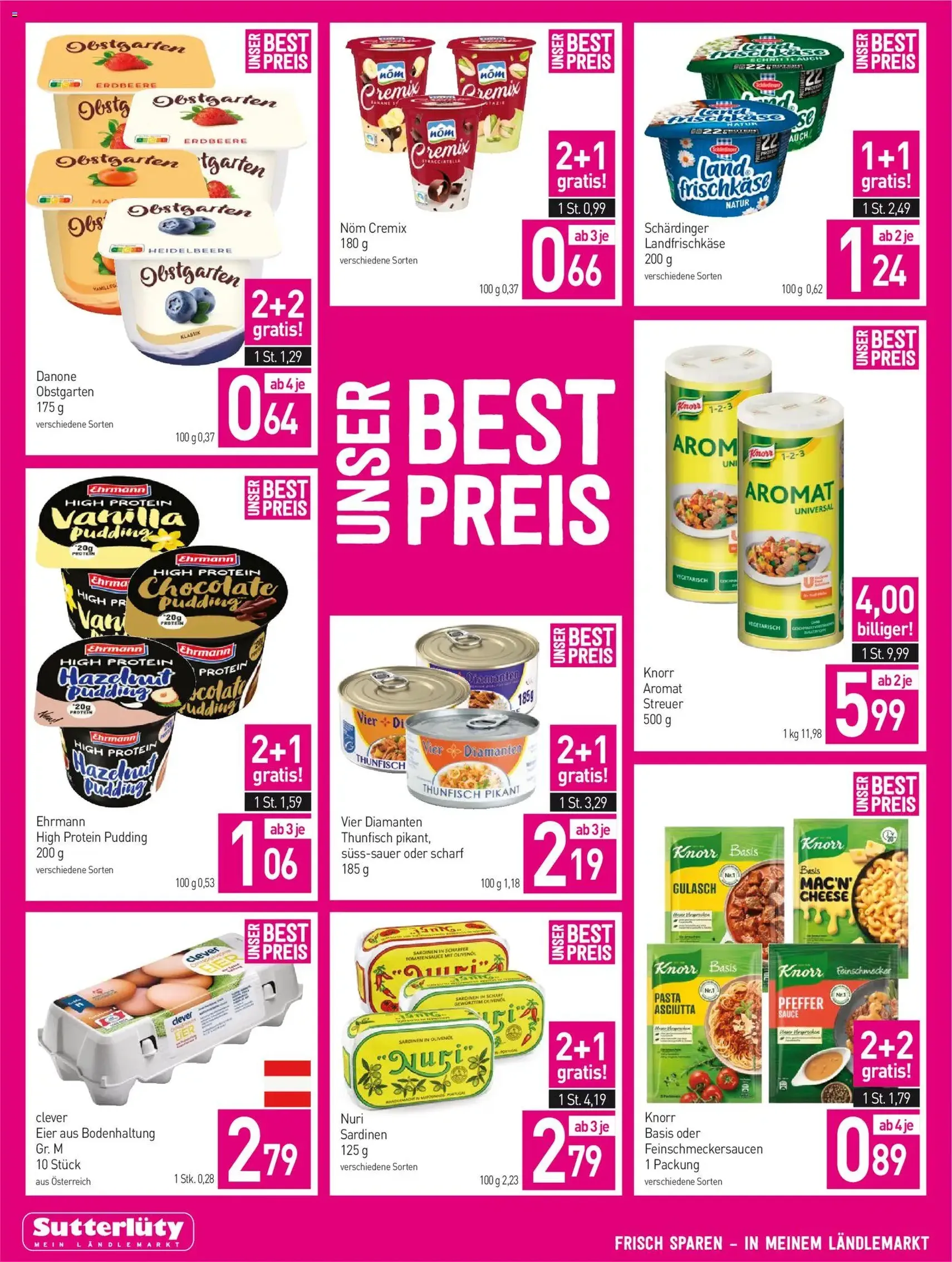 Sutterlüty Flugblatt - Gültiger Prospekt ab 02.01.2026, Seite 6 von insgesamt 20