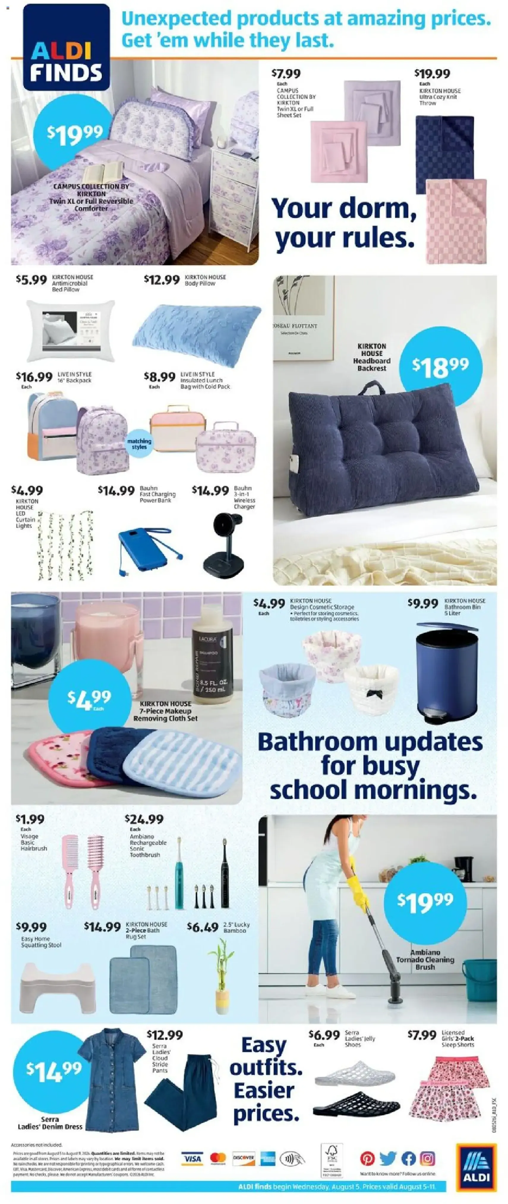 Aldi Weekly Ad - valid flyer from 08/05/2026, page 2 of 2