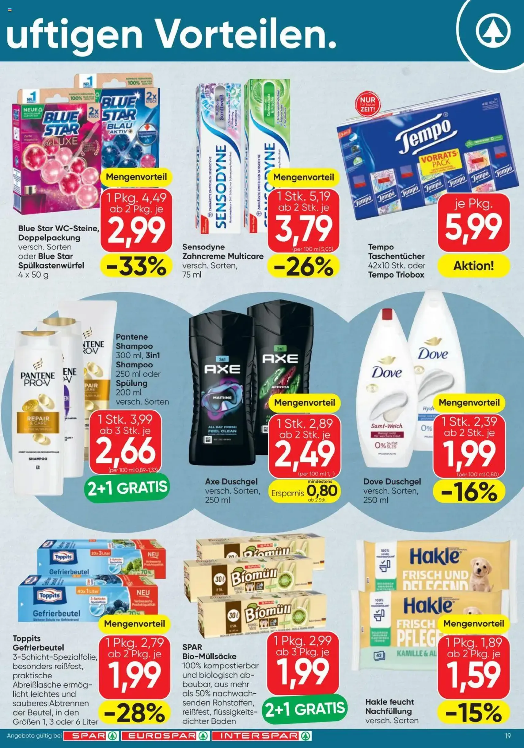 Spar Flugblatt - Gültiger Prospekt ab 23.10.2025, Seite 19 von insgesamt 20 Spar Flugblatt - Gültiger Prospekt ab 23.10.2025, Seite 19 von insgesamt 20
