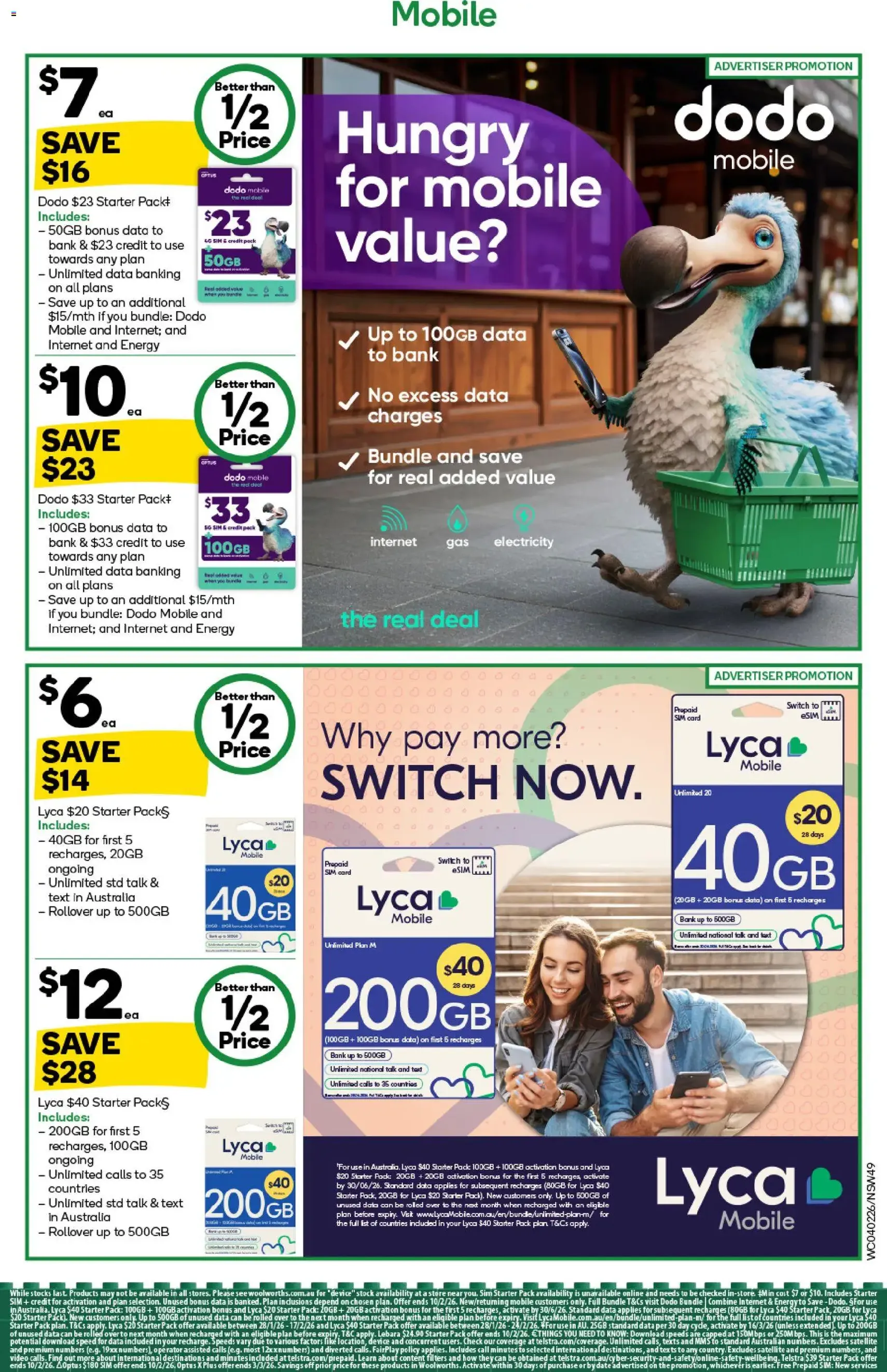 Weekly catalogue Woolworths 04/02 - valid flyer from 04/02/2026, page 49 of 50