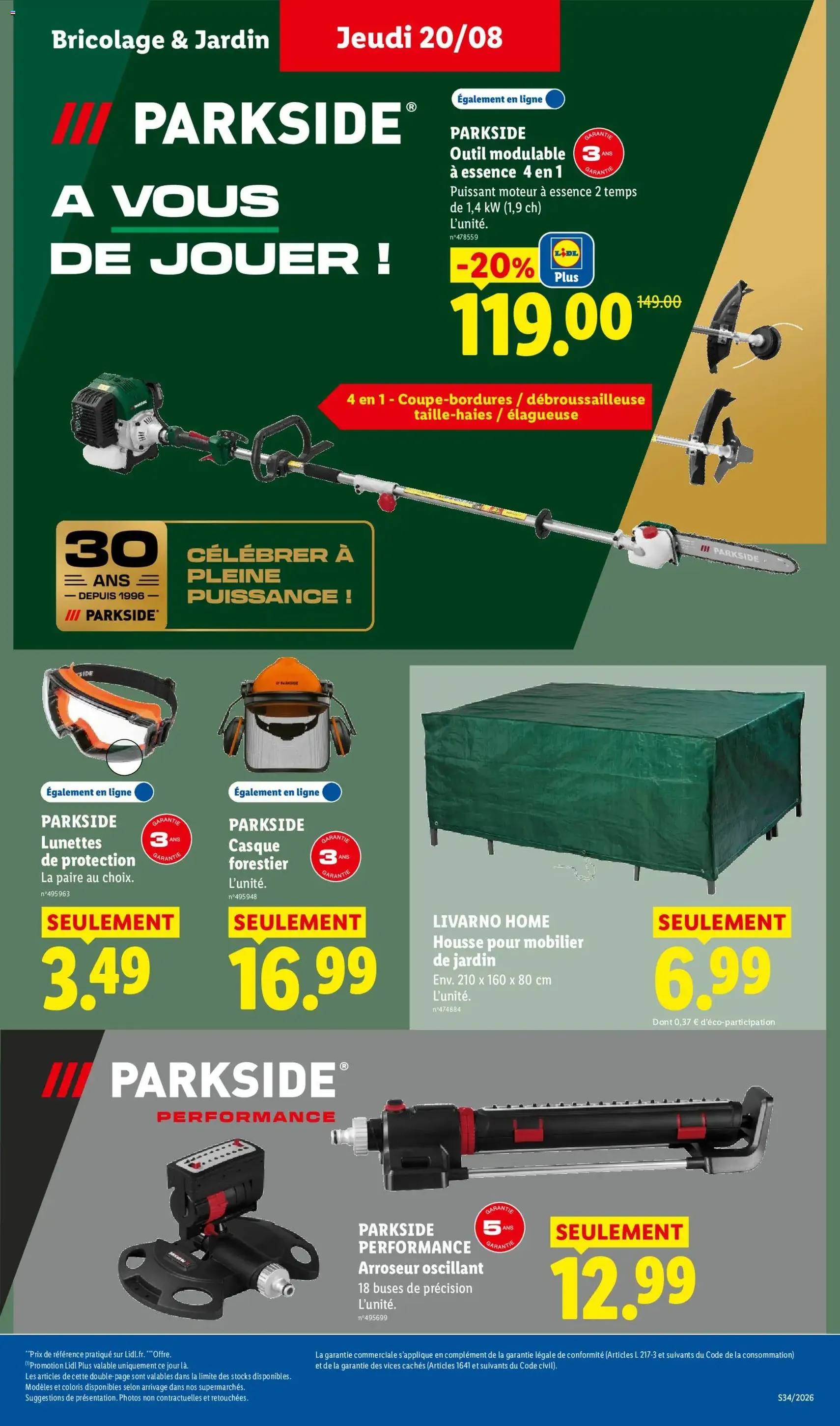 LIDL catalogue - brochure valable à partir du 20/08/2026, page 35 sur 54