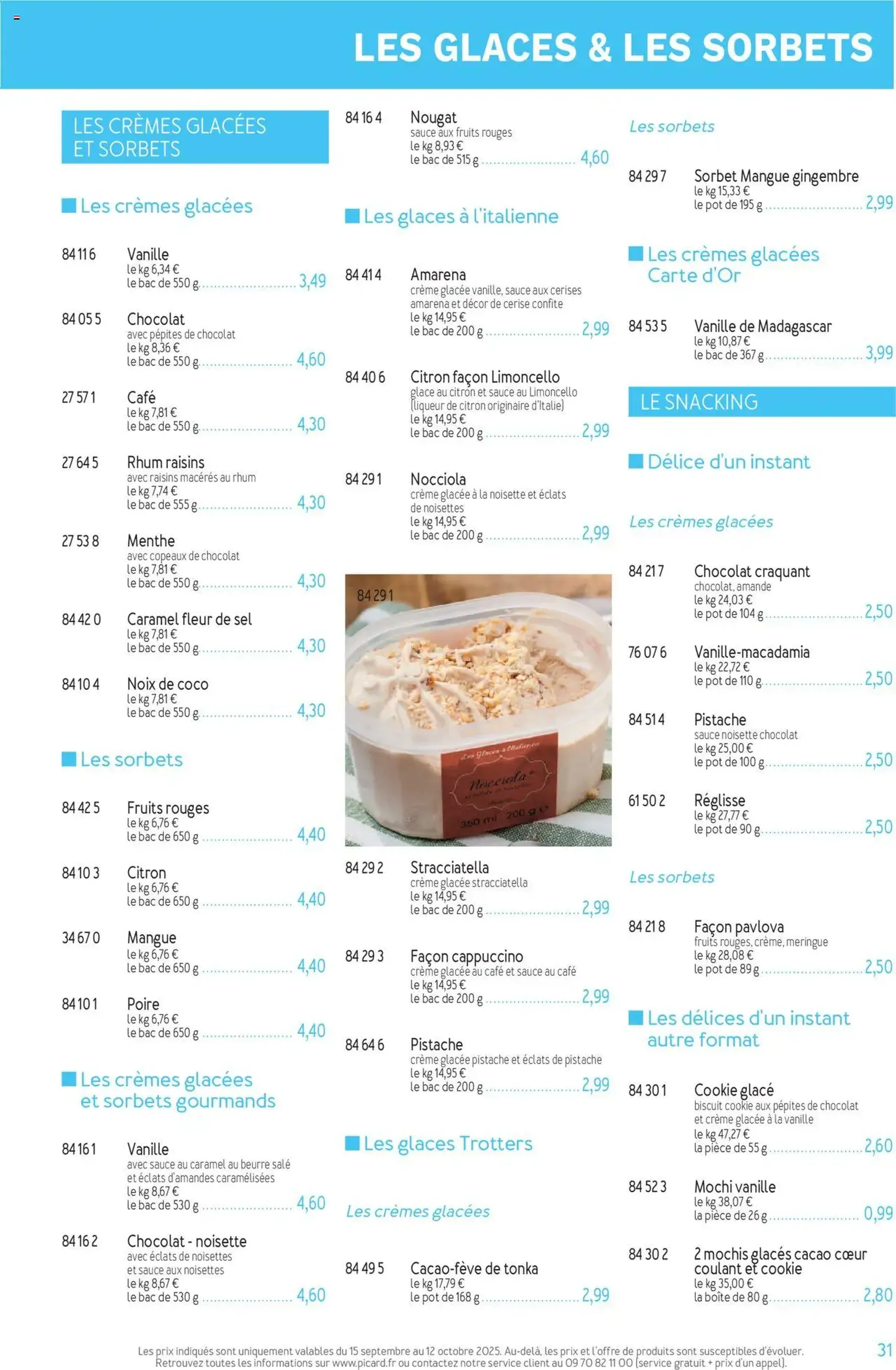 Picard catalogue - brochure valable à partir du 15/09/2025, page 31 sur 36 Picard catalogue - brochure valable à partir du 15/09/2025, page 31 sur 36