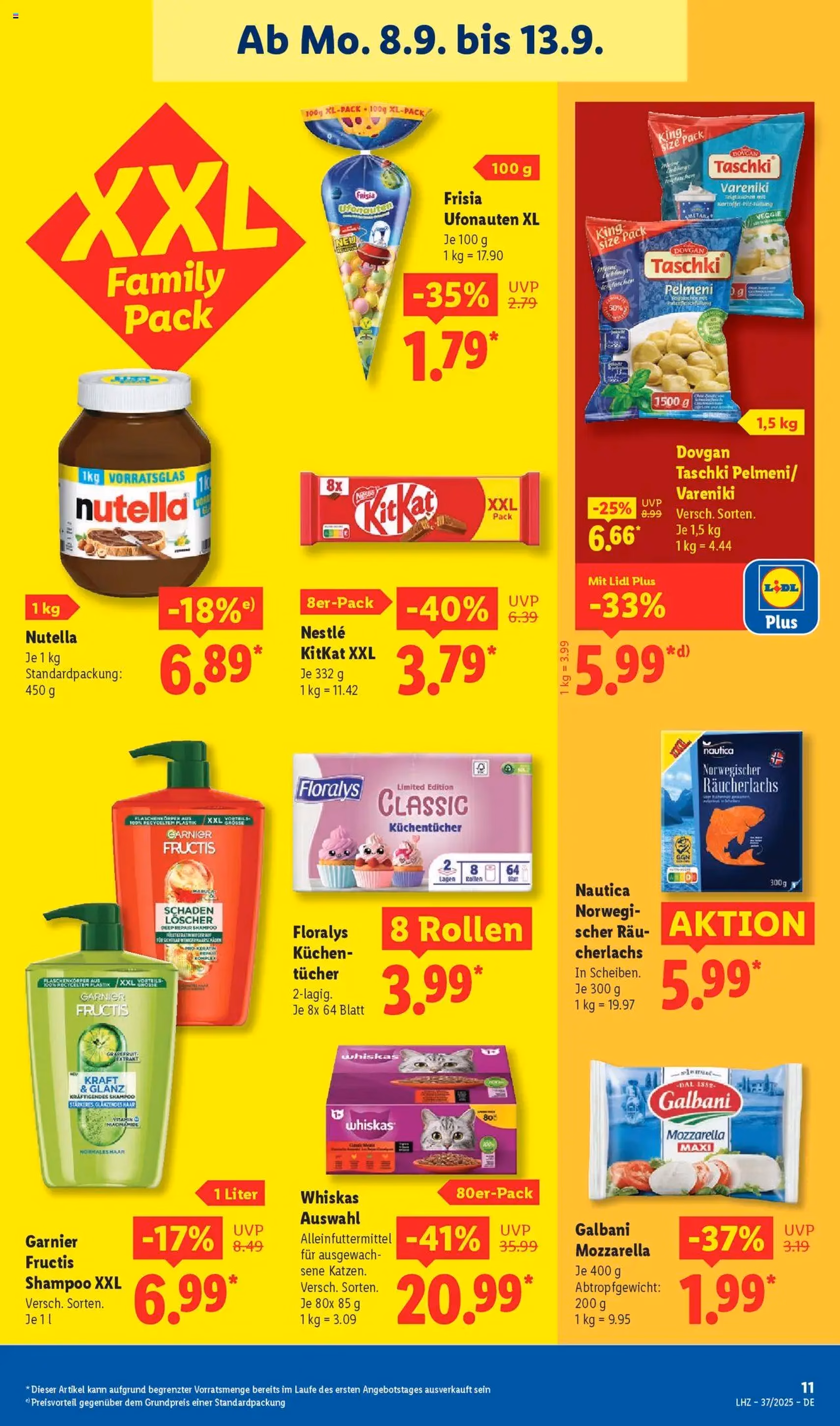 Lidl Prospekt - Gültiger Prospekt ab 08.09.2025, Seite 19 von insgesamt 67 Lidl Prospekt - Gültiger Prospekt ab 08.09.2025, Seite 19 von insgesamt 67