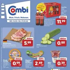 Combi Prospekt - Prospekt Vorschau gültig ab 16.02.2026