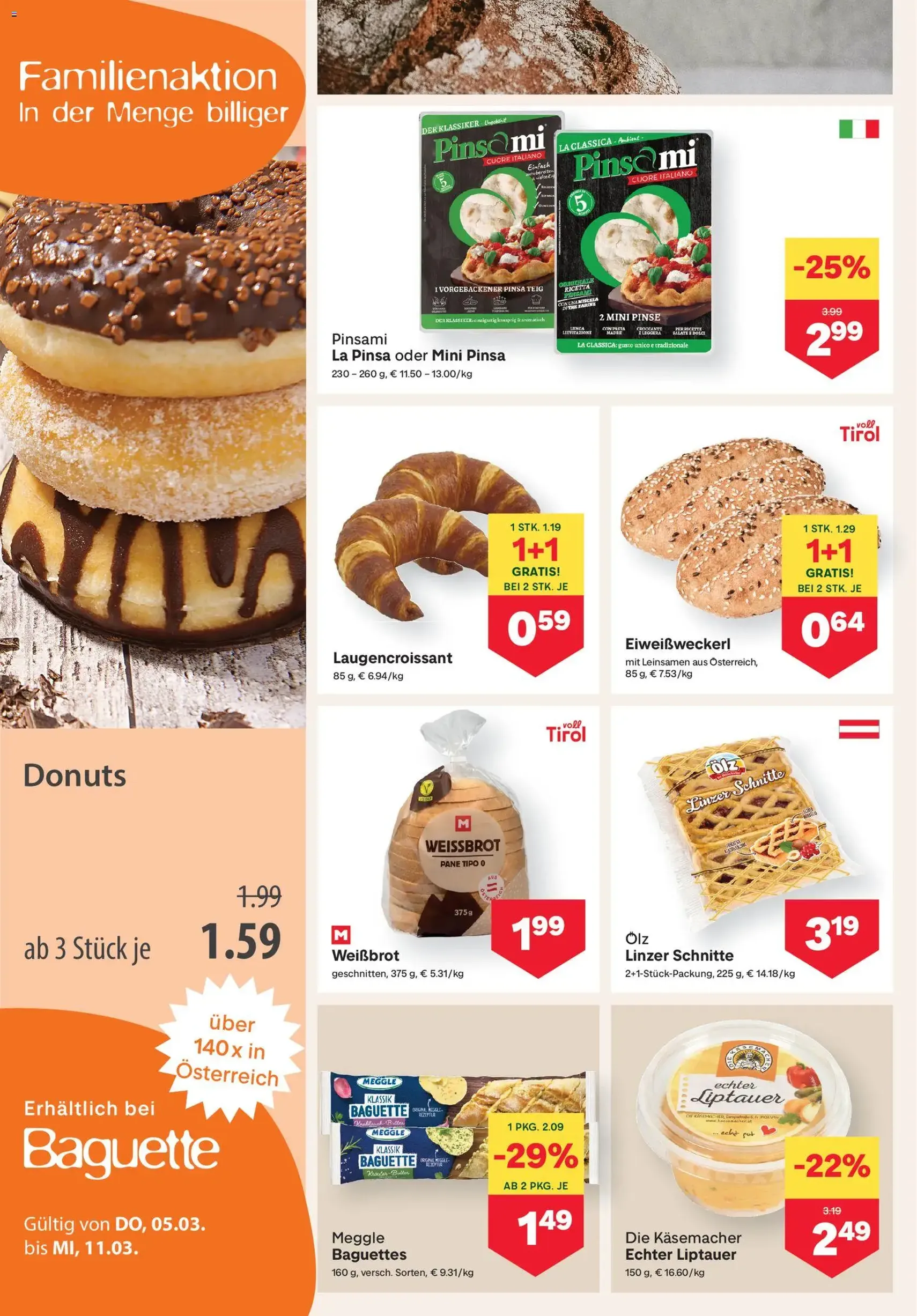 MPREIS Flugblatt - Gültiger Prospekt ab 05.03.2026, Seite 4 von insgesamt 15